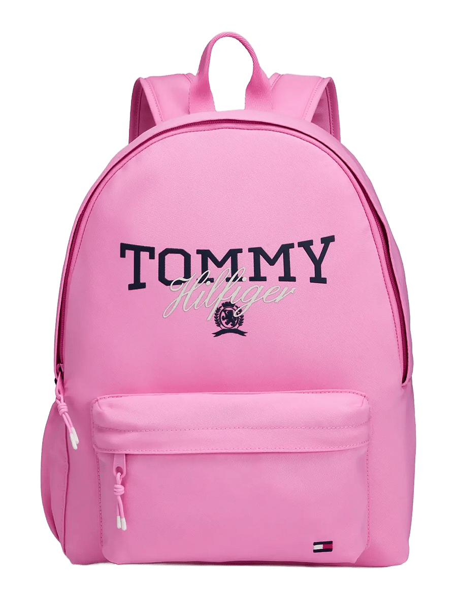Tommy Hilfiger - SEASONAL GRAPHIC BACKPACK - rucksäcke - pink daisy - 0