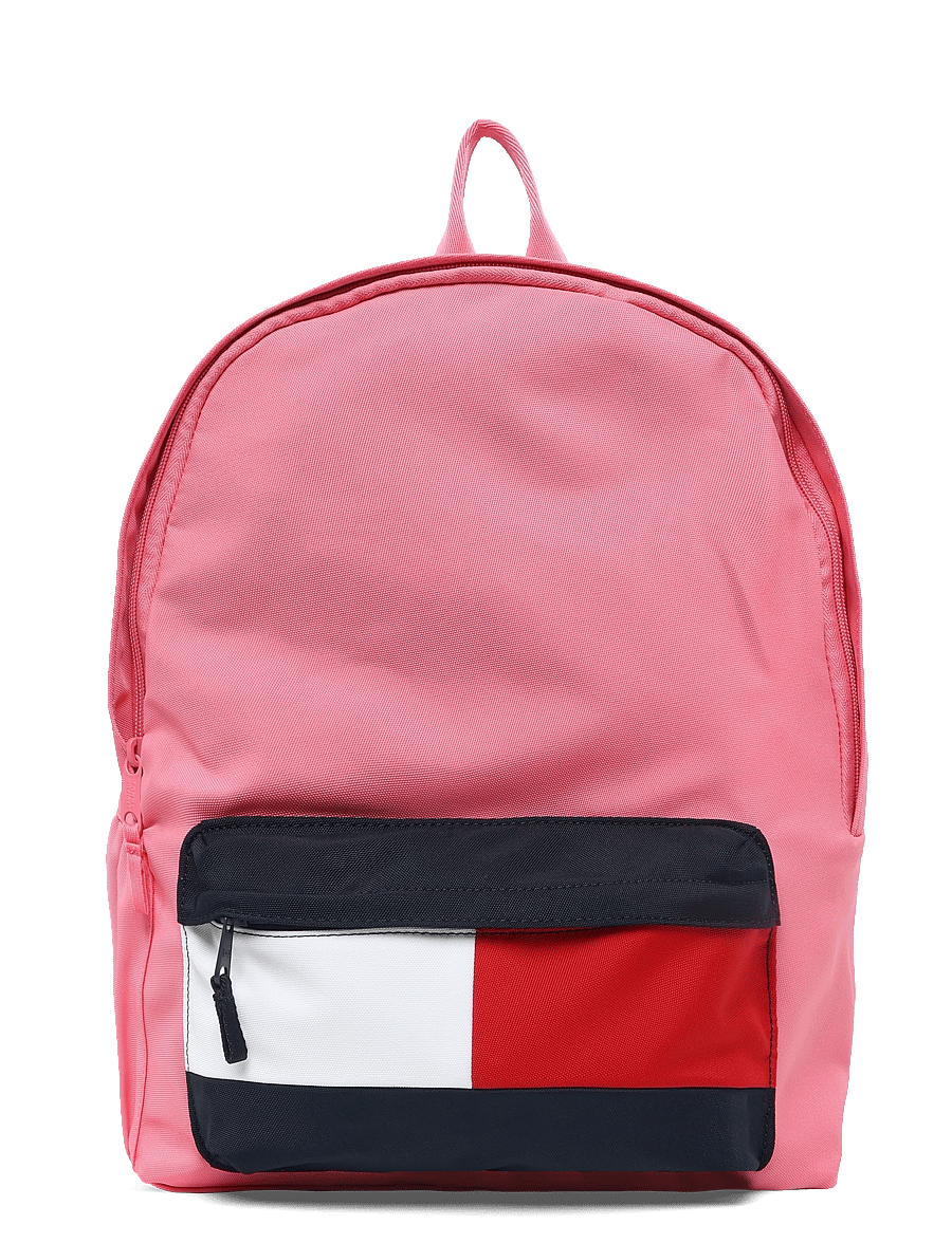 Tommy Hilfiger - ESSENTIAL FLAG BACKPACK - rucksäcke - exotic pink - 0
