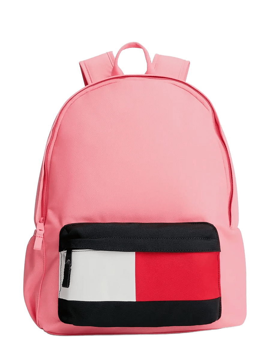 Tommy Hilfiger - ESSENTIAL FLAG BACKPACK - ryggsäckar - exotic pink - 0