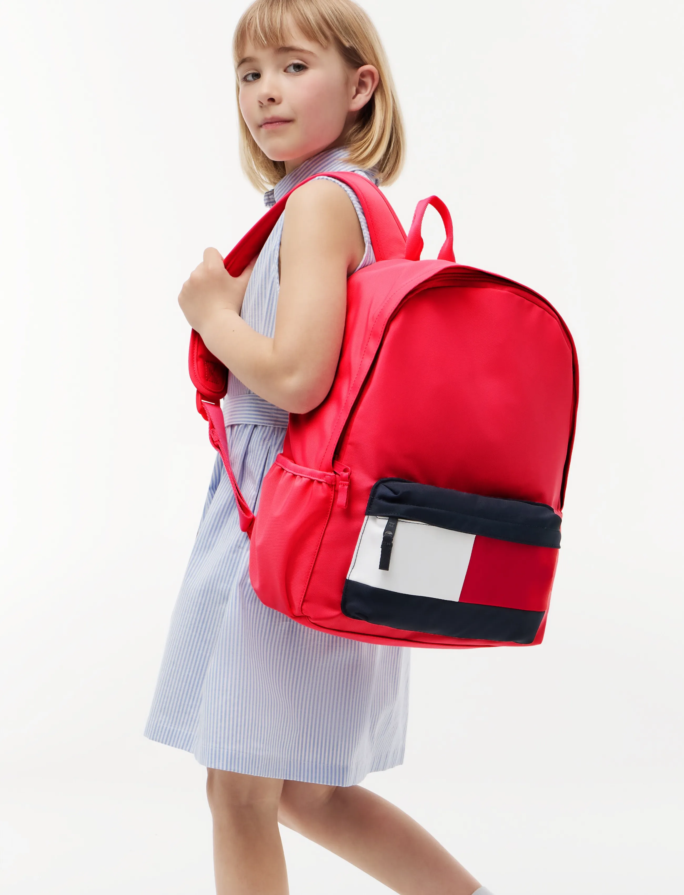 Tommy Hilfiger ESSENTIAL FLAG BACKPACK - Aksessuaarid - EXOTIC PINK / pink/rose