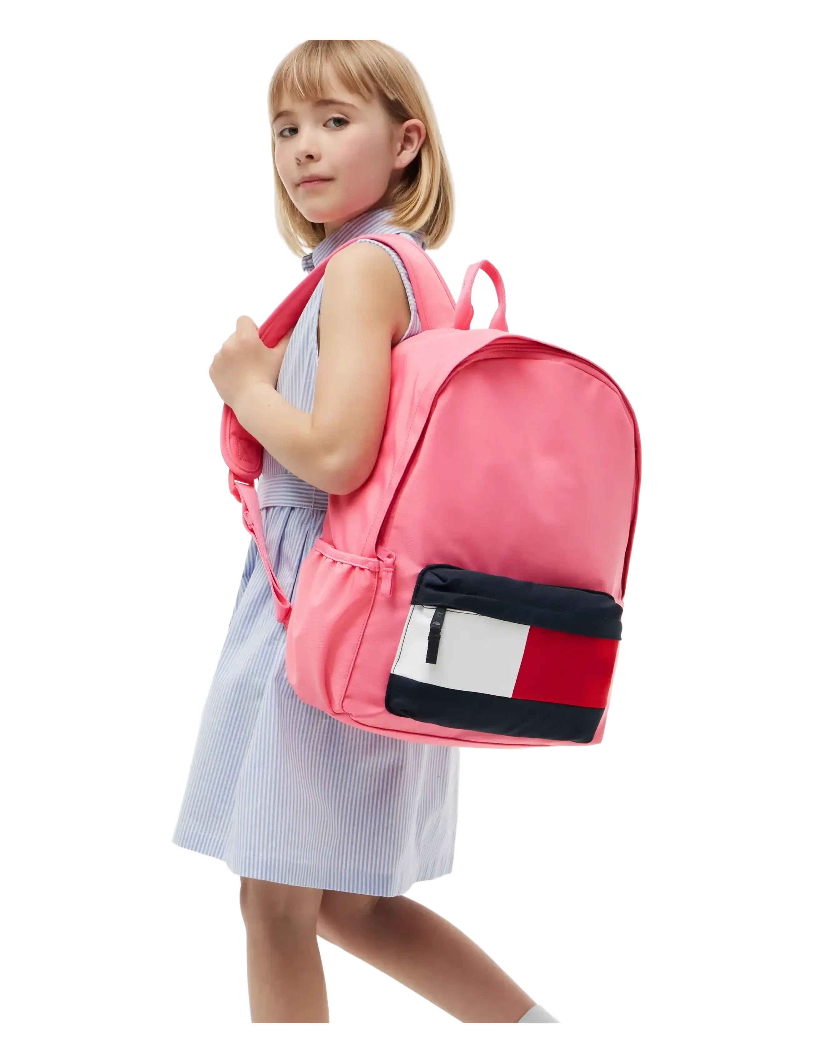 Tommy Hilfiger - ESSENTIAL FLAG BACKPACK - ryggsäckar - exotic pink - 4