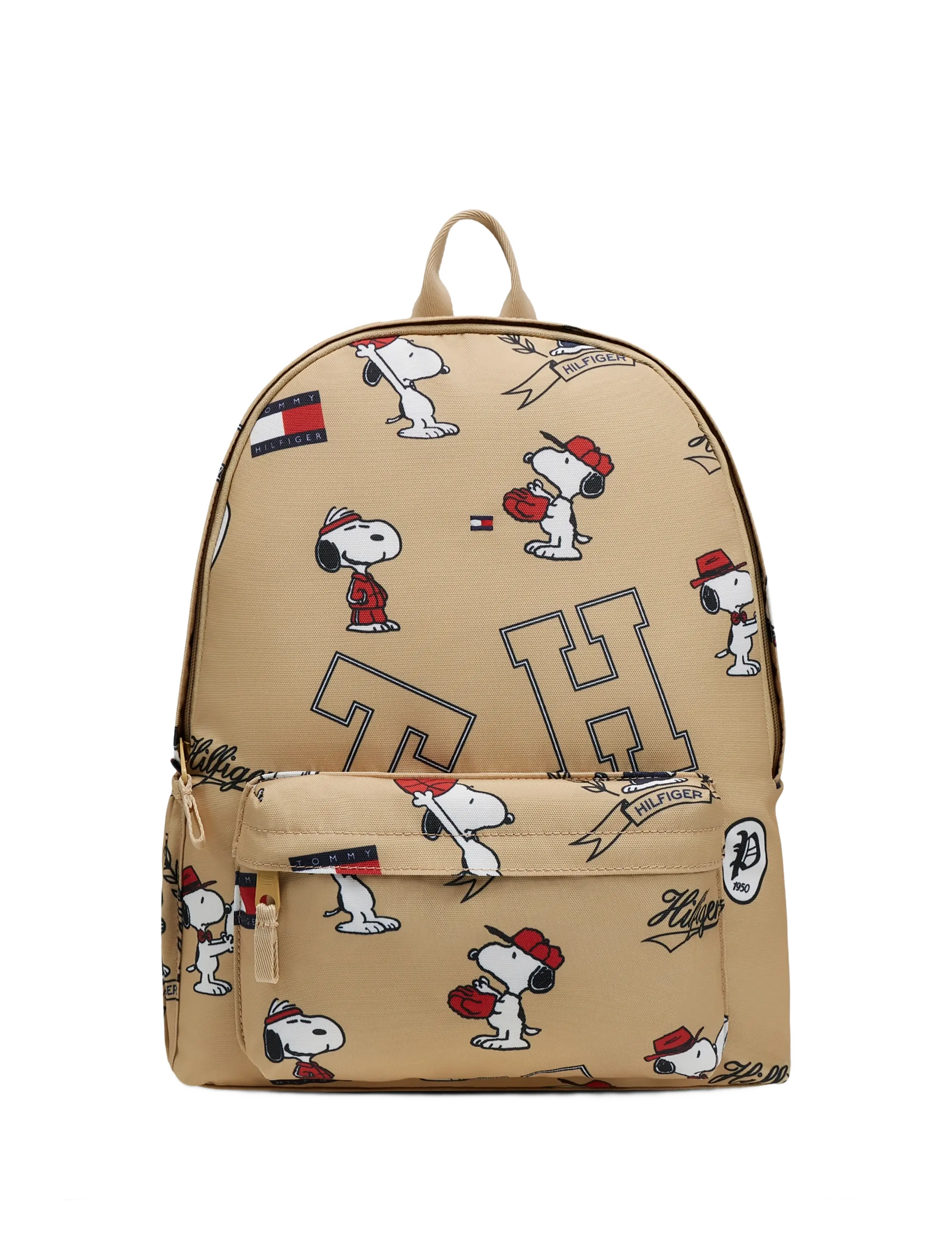 Tommy Hilfiger - PEANUTS BACKPACK - backpacks - camel - 1