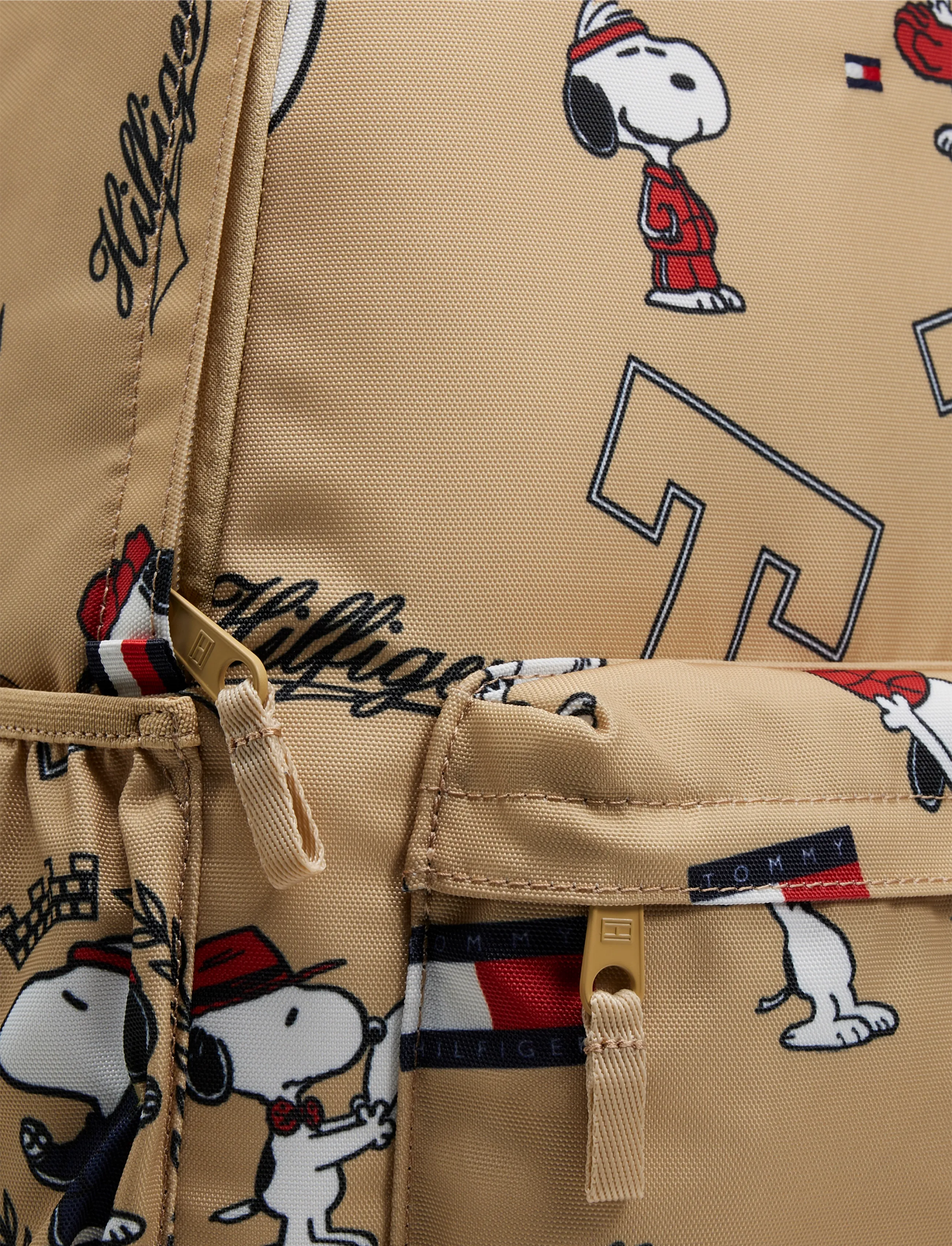 Tommy Hilfiger - PEANUTS BACKPACK - backpacks - camel - 3