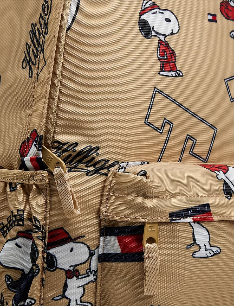 Tommy Hilfiger - PEANUTS BACKPACK - backpacks - camel - 3