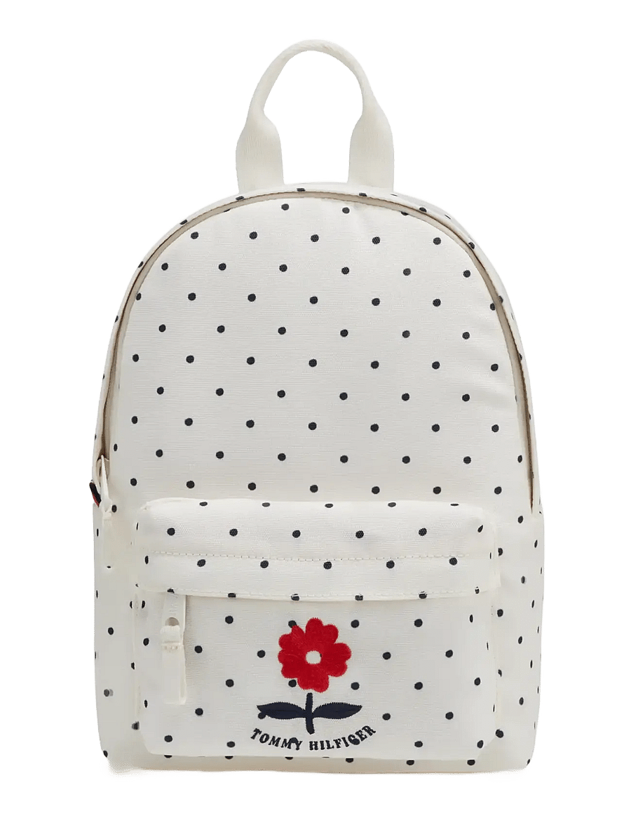 Tommy Hilfiger - AOP Mini BACKPACK - backpacks - ivory petal - 0
