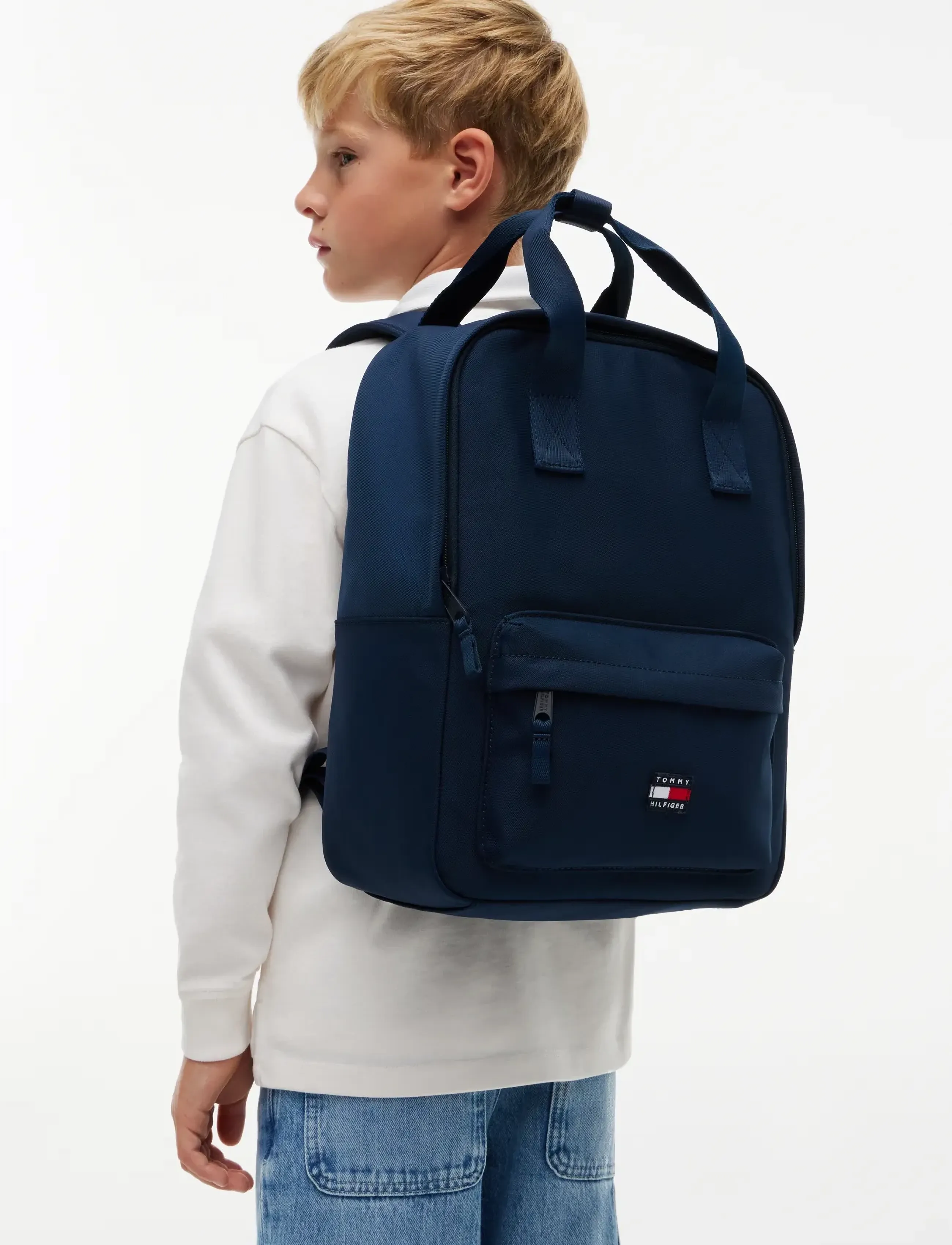 Tommy Hilfiger - Heritage Badge Backpack - backpacks - dark blue - 0