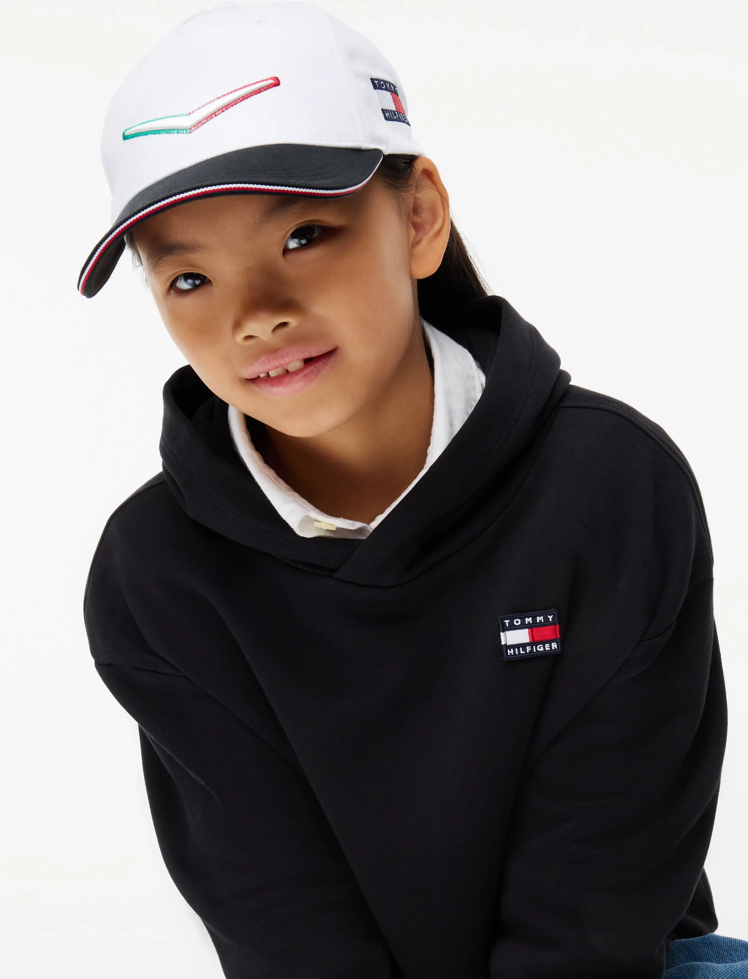 Tommy Hilfiger TH X CF1 MEXICO CHEVRON CAP - Tommy Hilfiger - WHITE / white