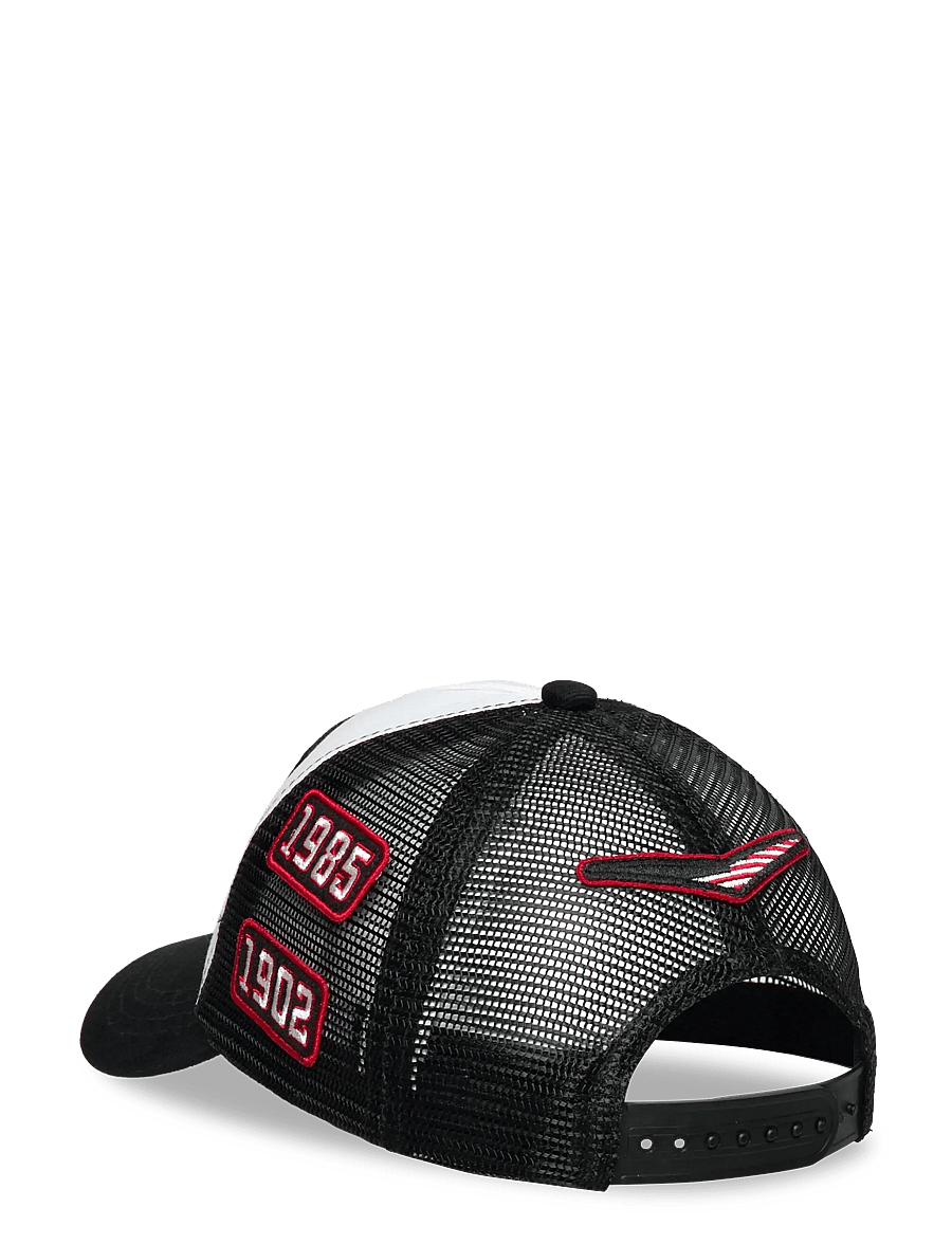 Tommy Hilfiger - TH X CF1 FLAG TRUCKER CAP - nokamütsid - black - 2