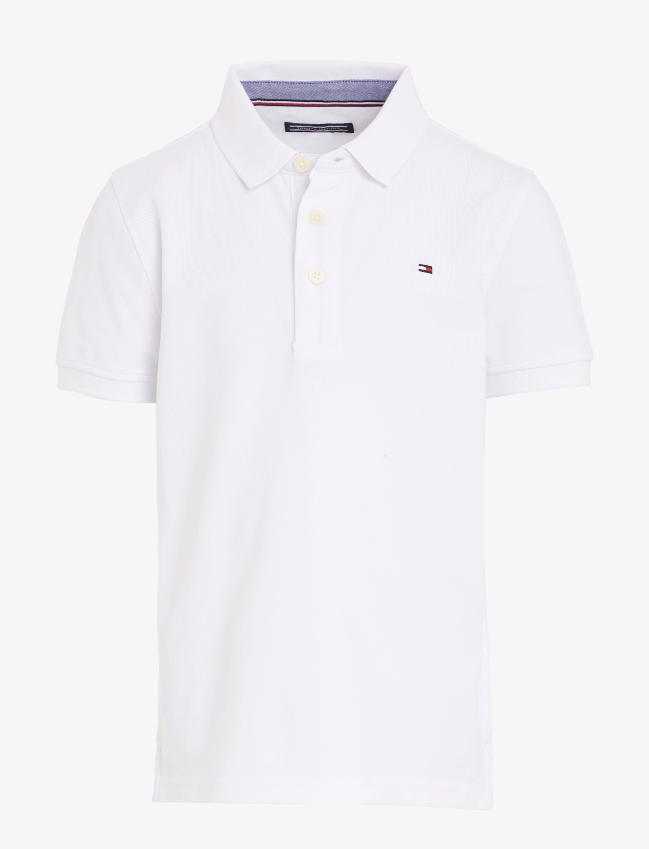 Tommy Hilfiger BOYS TOMMY POLO S/S - Poloshirts - BRIGHT WHITE / white