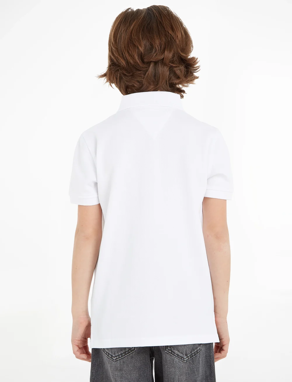 Tommy Hilfiger - BOYS TOMMY POLO S/S - kortärmade pikéer - bright white - 4