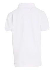 Tommy Hilfiger - BOYS TOMMY POLO S/S - stutterma polo - bright white - 6