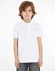 Tommy Hilfiger - BOYS TOMMY POLO S/S - stutterma polo - bright white - 12