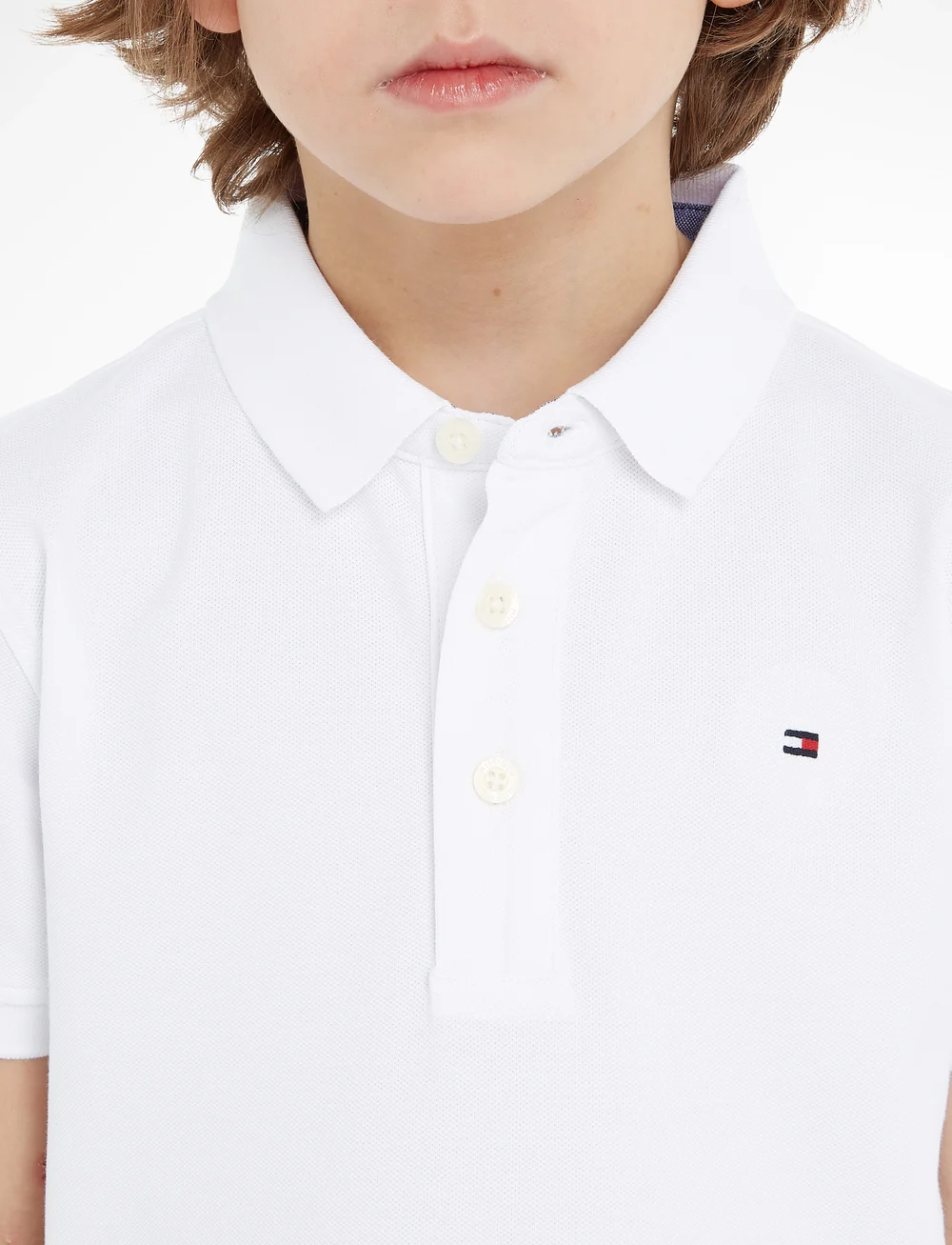 Tommy Hilfiger - BOYS TOMMY POLO S/S - kortärmade pikéer - bright white - 5