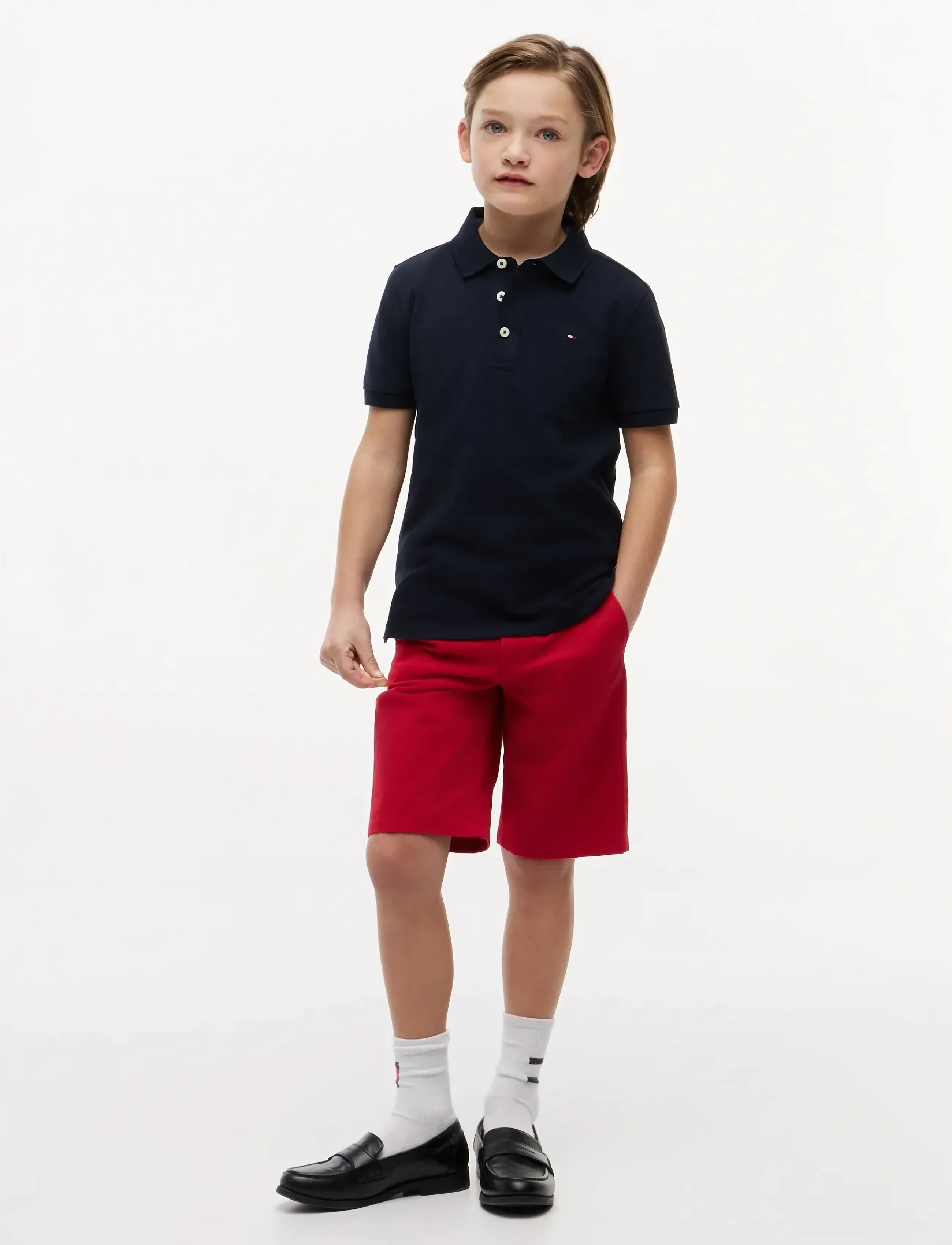 Tommy Hilfiger - BOYS TOMMY POLO S/S - polos à manches courtes - sky captain - 5