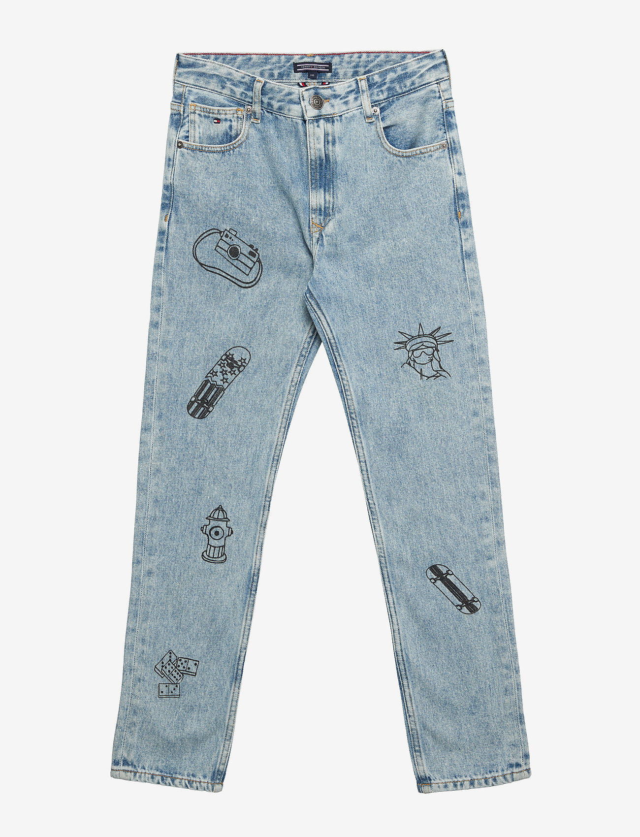 Tommy Hilfiger - RANDY RELAXED SPR 9 - salt pepper rigid - 0