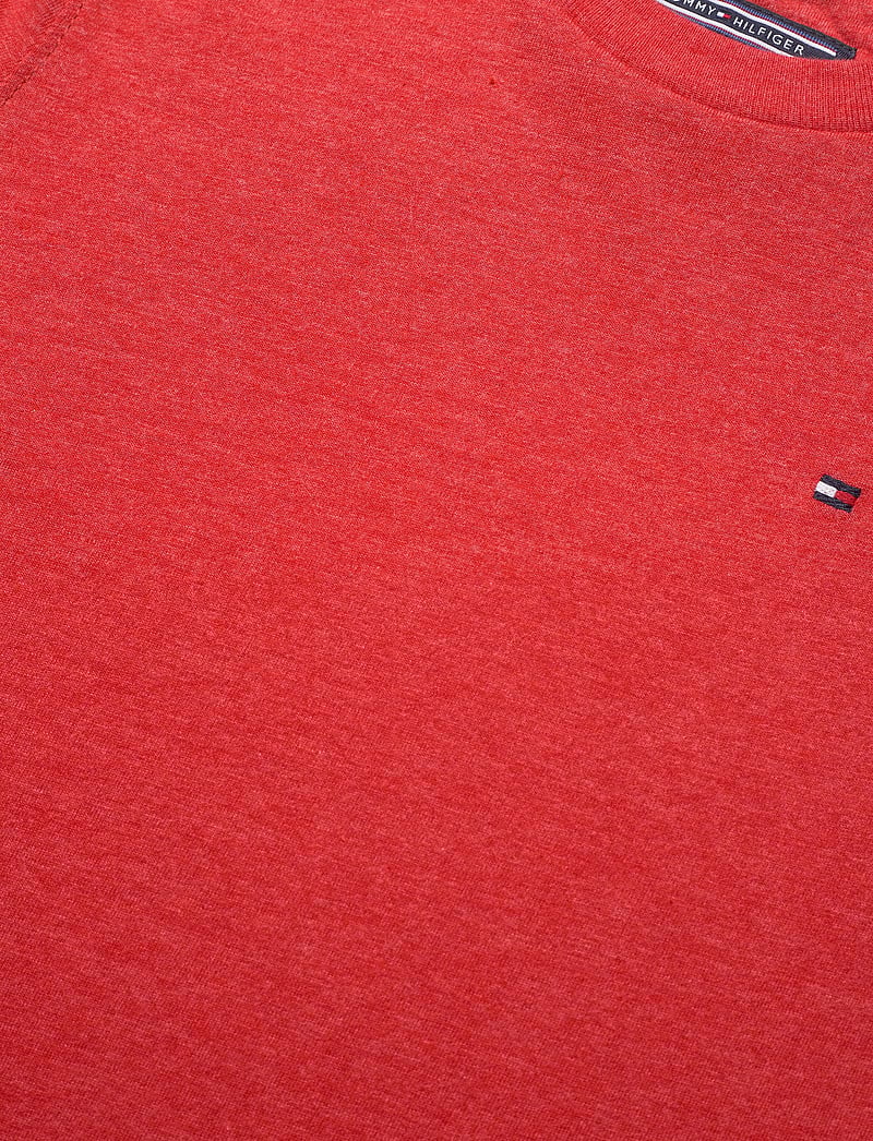 Tommy Hilfiger - BOYS BASIC CN KNIT S/S - kortärmade t-shirts - apple red heather - 2