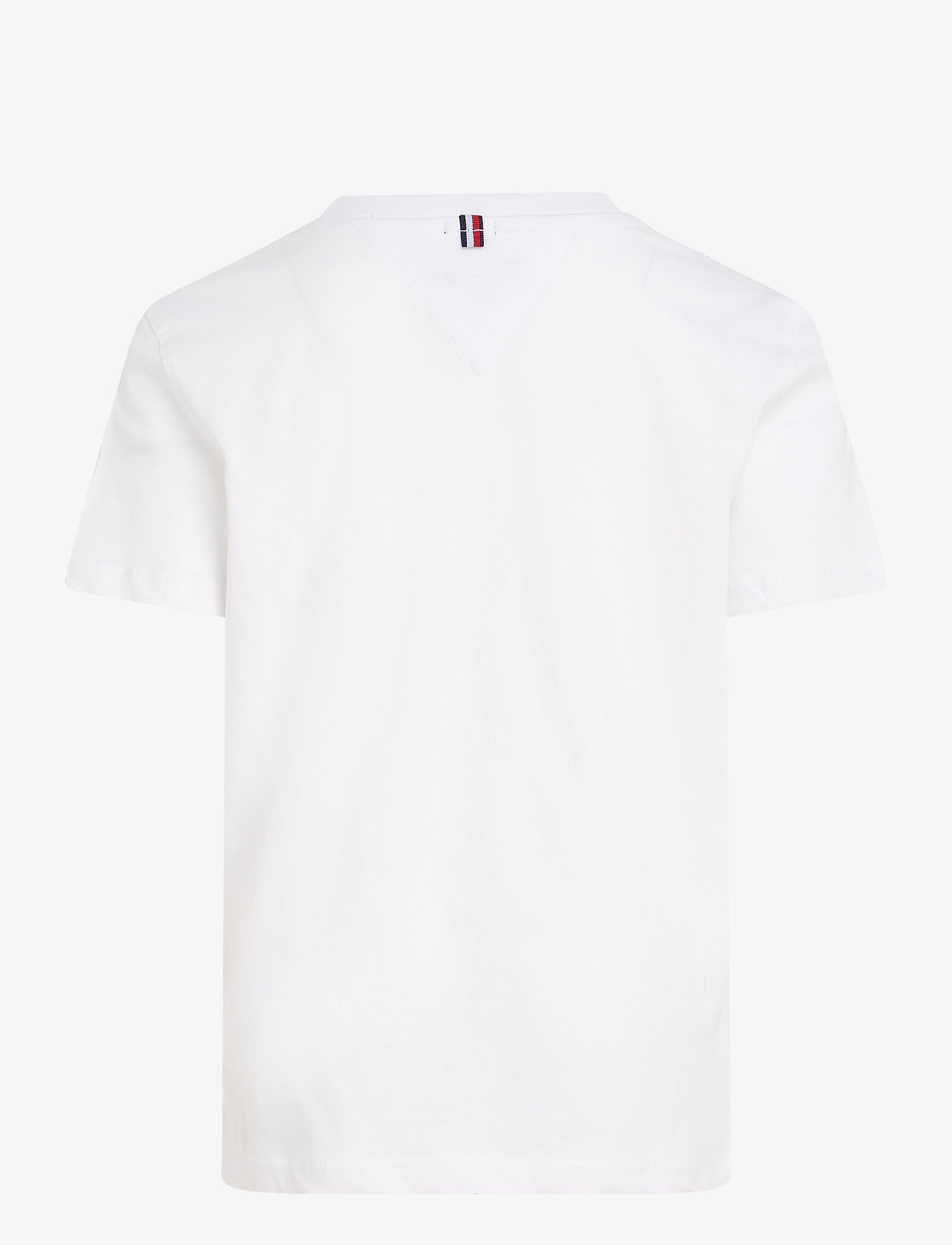 Tommy Hilfiger - BOYS BASIC CN KNIT S/S - kortærmede t-shirts - bright white - 1