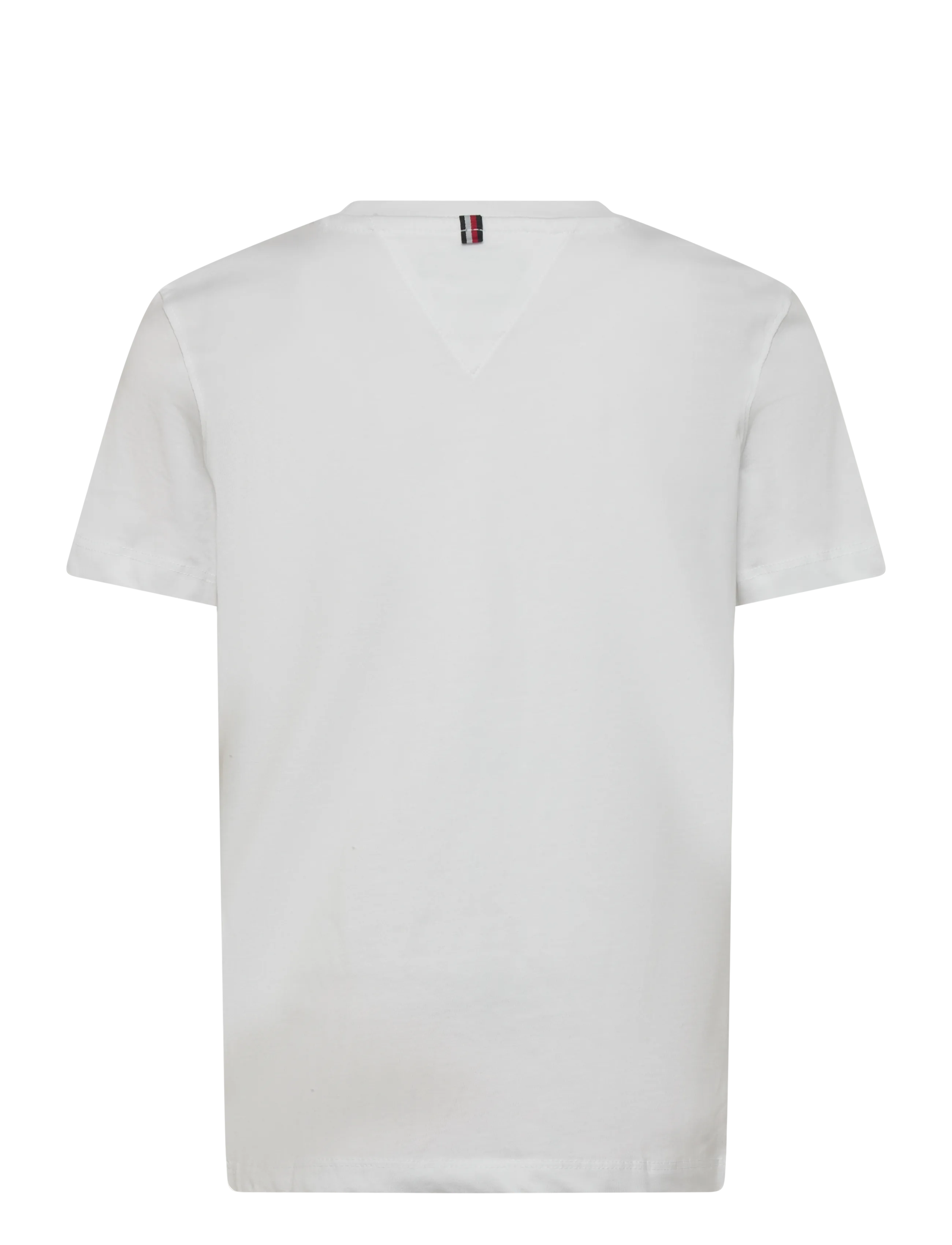 Tommy Hilfiger - BOYS BASIC CN KNIT S/S - kortærmede t-shirts - bright white - 2