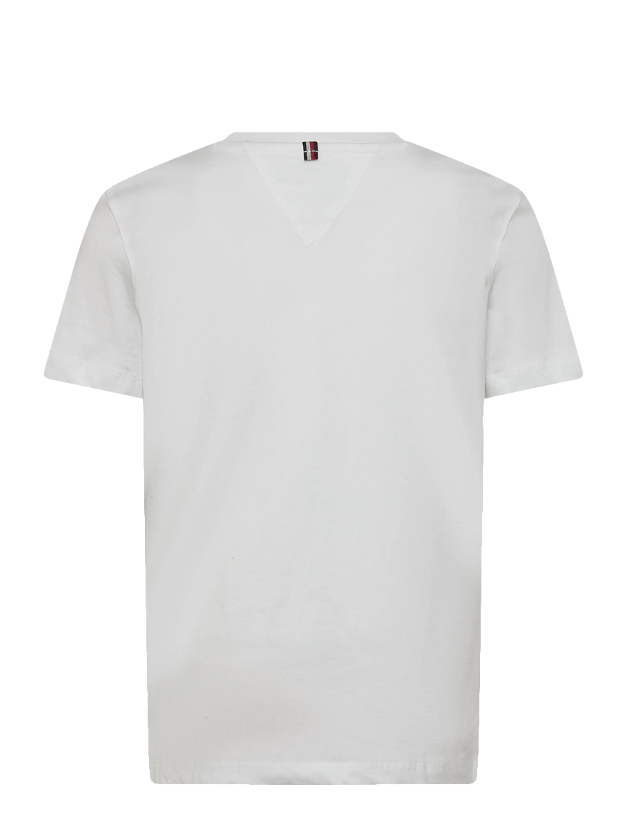 Tommy Hilfiger - BOYS BASIC CN KNIT S/S - lühikeste varrukatega t-särgid - bright white - 2
