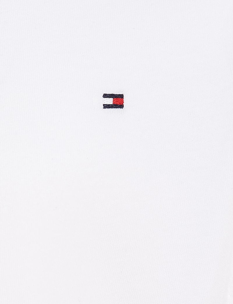 Tommy Hilfiger - BOYS BASIC CN KNIT S/S - kortærmede t-shirts - bright white - 4