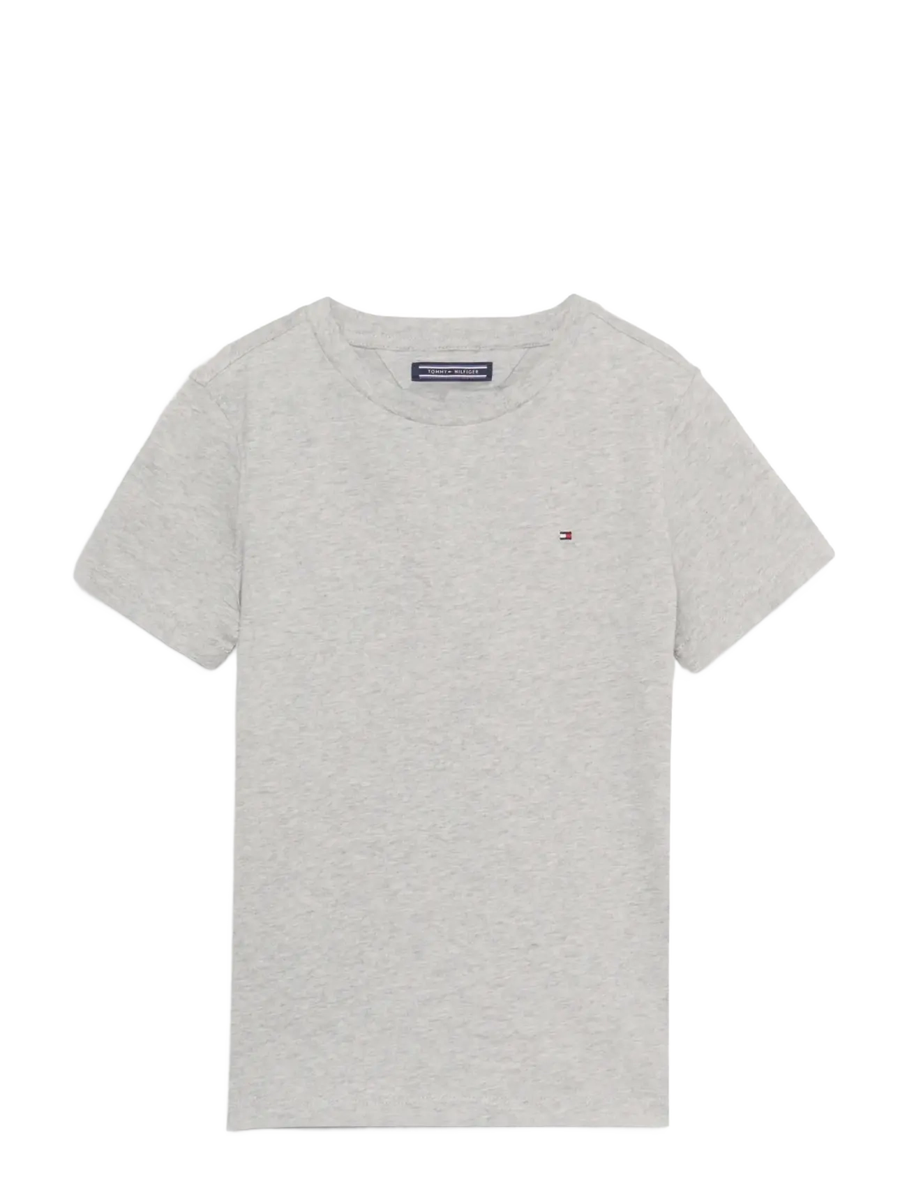 Tommy Hilfiger BOYS BASIC CN KNIT S/S - Nach Größe einkaufen - GREY HEATHER / grey