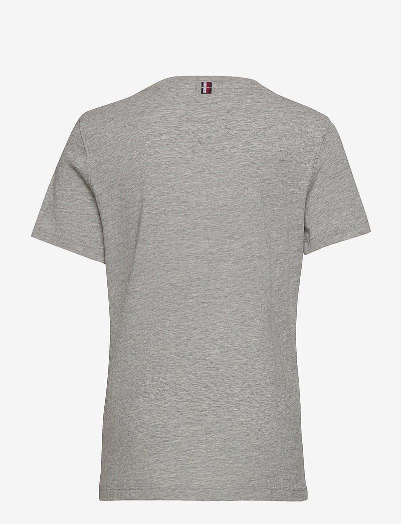 Tommy Hilfiger - BOYS BASIC CN KNIT S/S - kurzärmelige - grey heather - 2