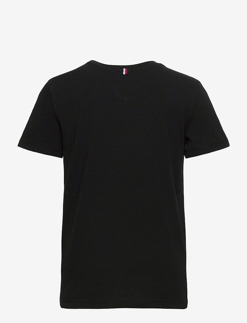 Tommy Hilfiger - BOYS BASIC CN KNIT S/S - kortärmade t-shirts - meteorite - 2