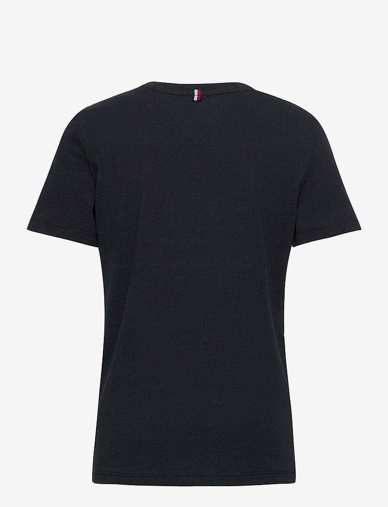 Tommy Hilfiger - BOYS BASIC CN KNIT S/S - kortärmade t-shirts - sky captain - 2