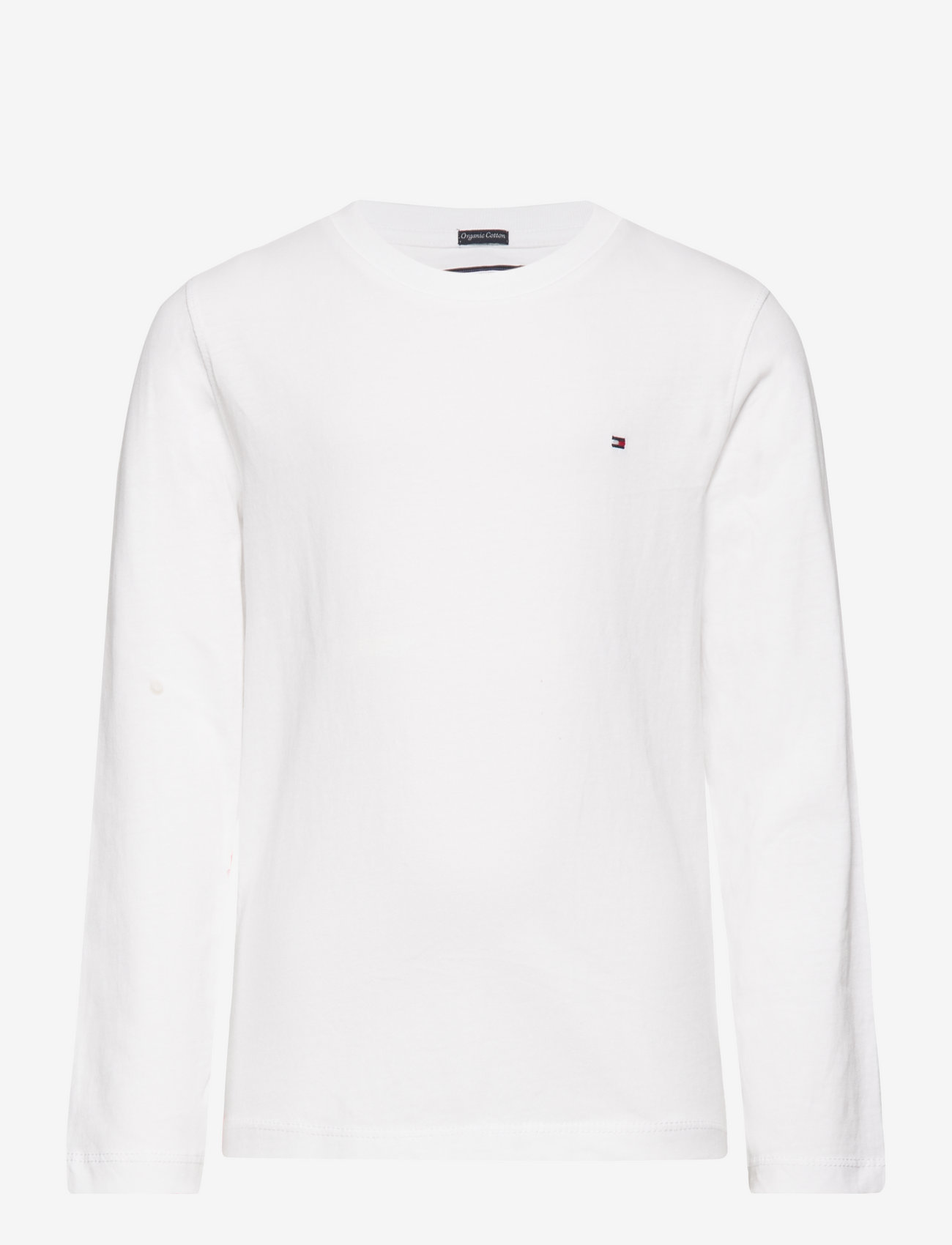 Tommy Hilfiger - BOYS BASIC CN KNIT L/S - pikkade varrukatega t-särgid - bright white - 1