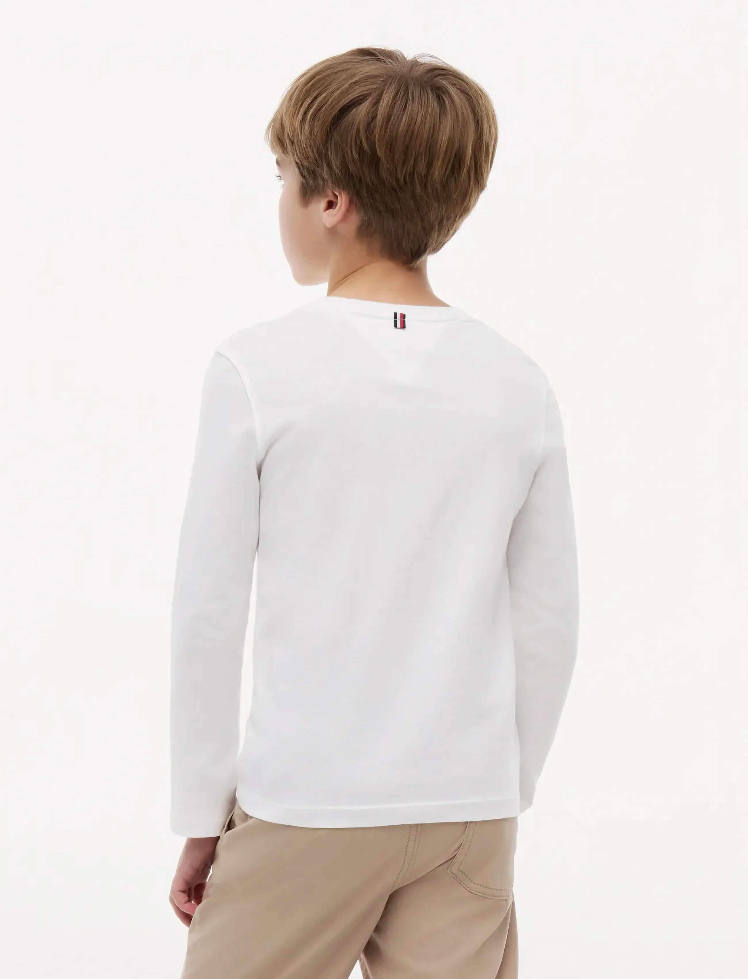 Tommy Hilfiger - BOYS BASIC CN KNIT L/S - langärmelig - bright white - 3