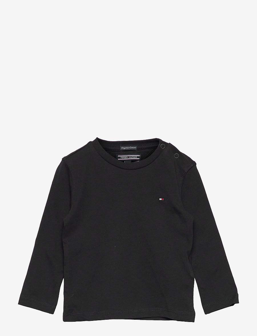 Tommy Hilfiger - BOYS BASIC CN KNIT L/S - langärmelig - meteorite - 1