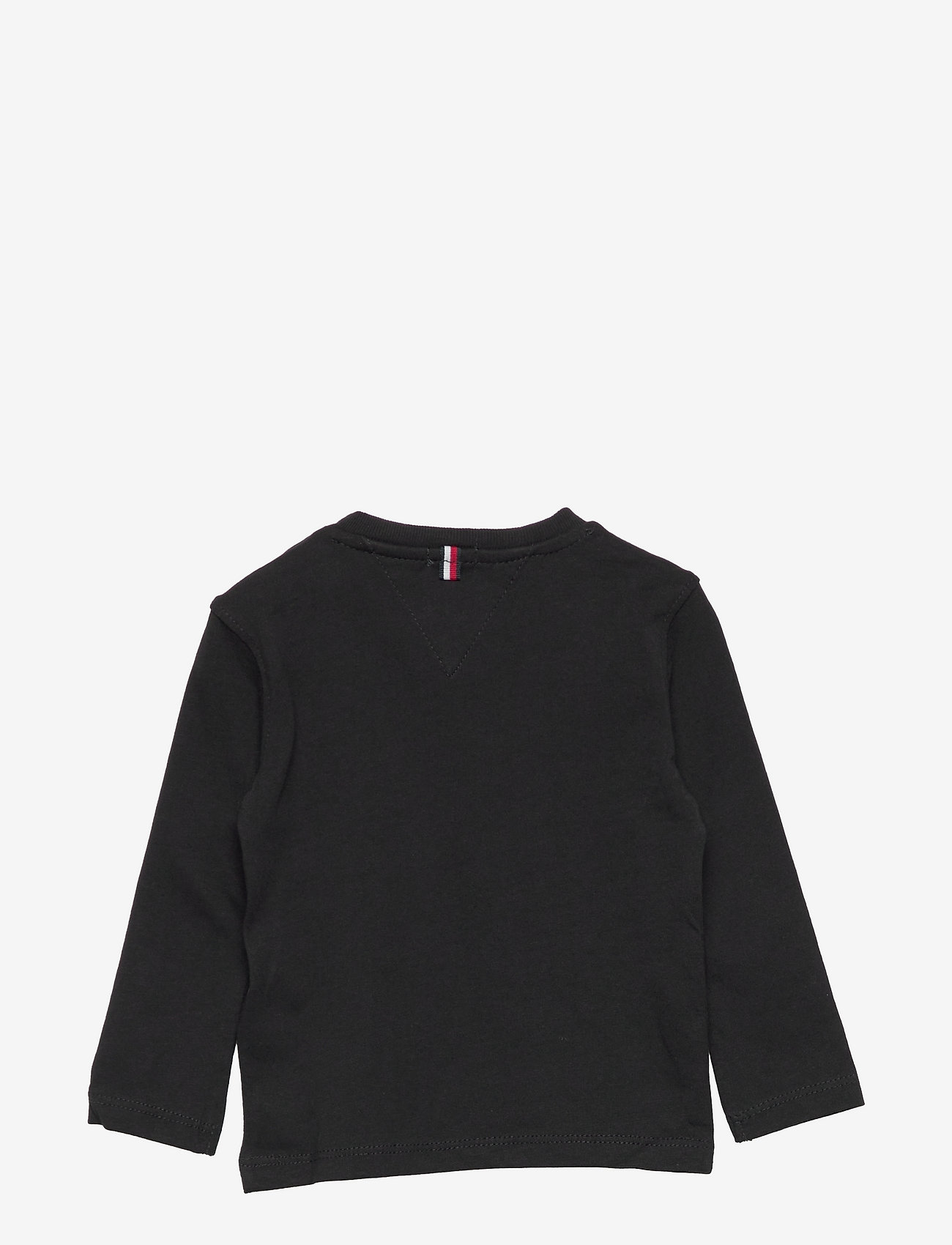 Tommy Hilfiger - BOYS BASIC CN KNIT L/S - långärmade t-shirts - meteorite - 2