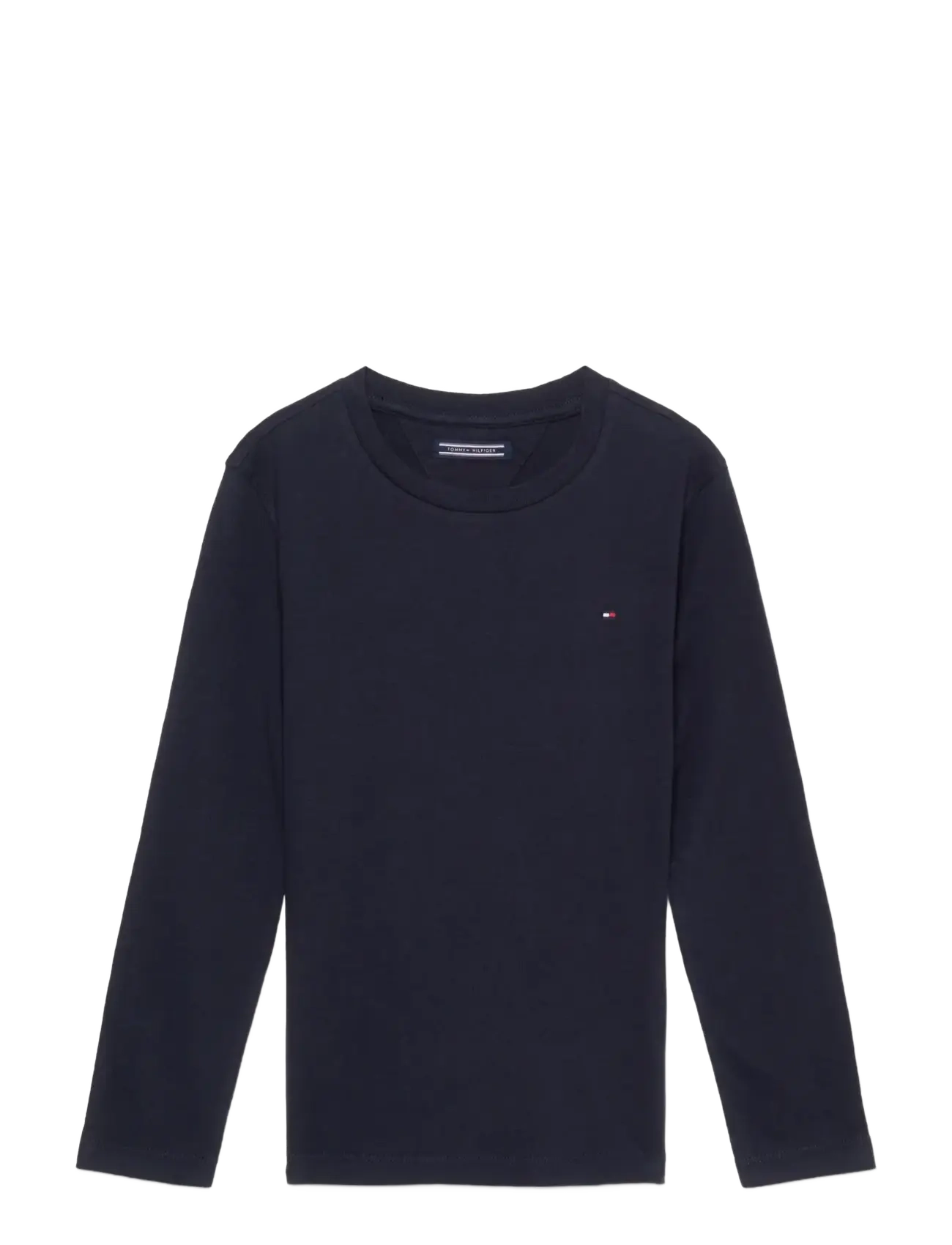 BOYS BASIC CN KNIT L/S - SKY CAPTAIN