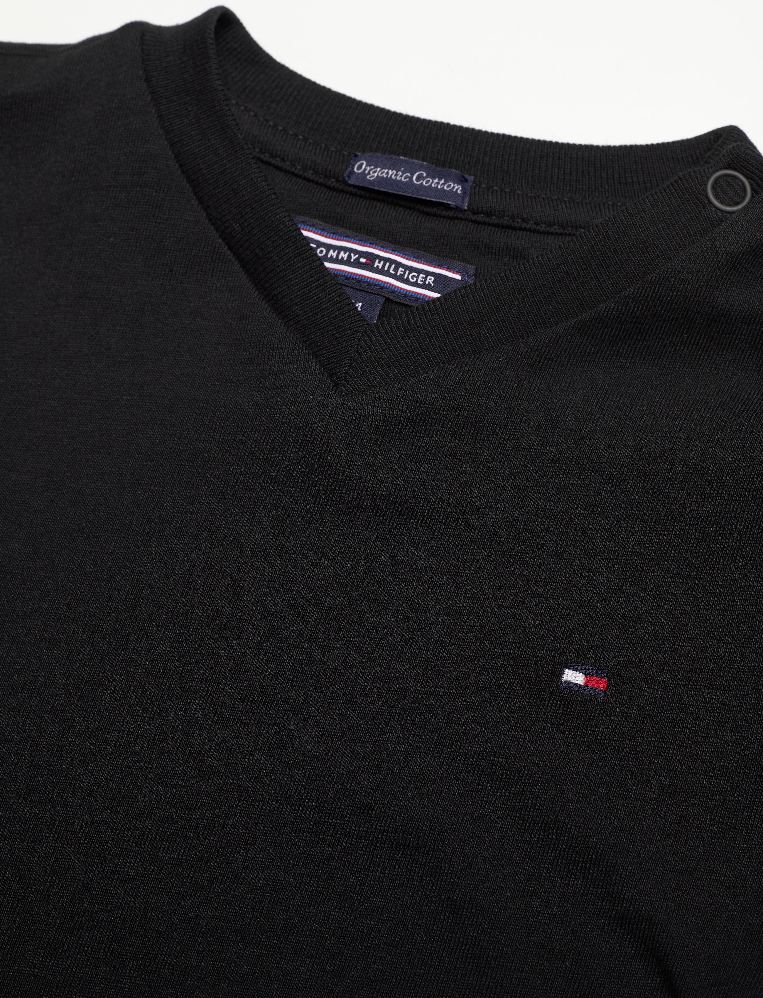 Tommy Hilfiger - BOYS BASIC VN KNIT S/S - meteorite - 2