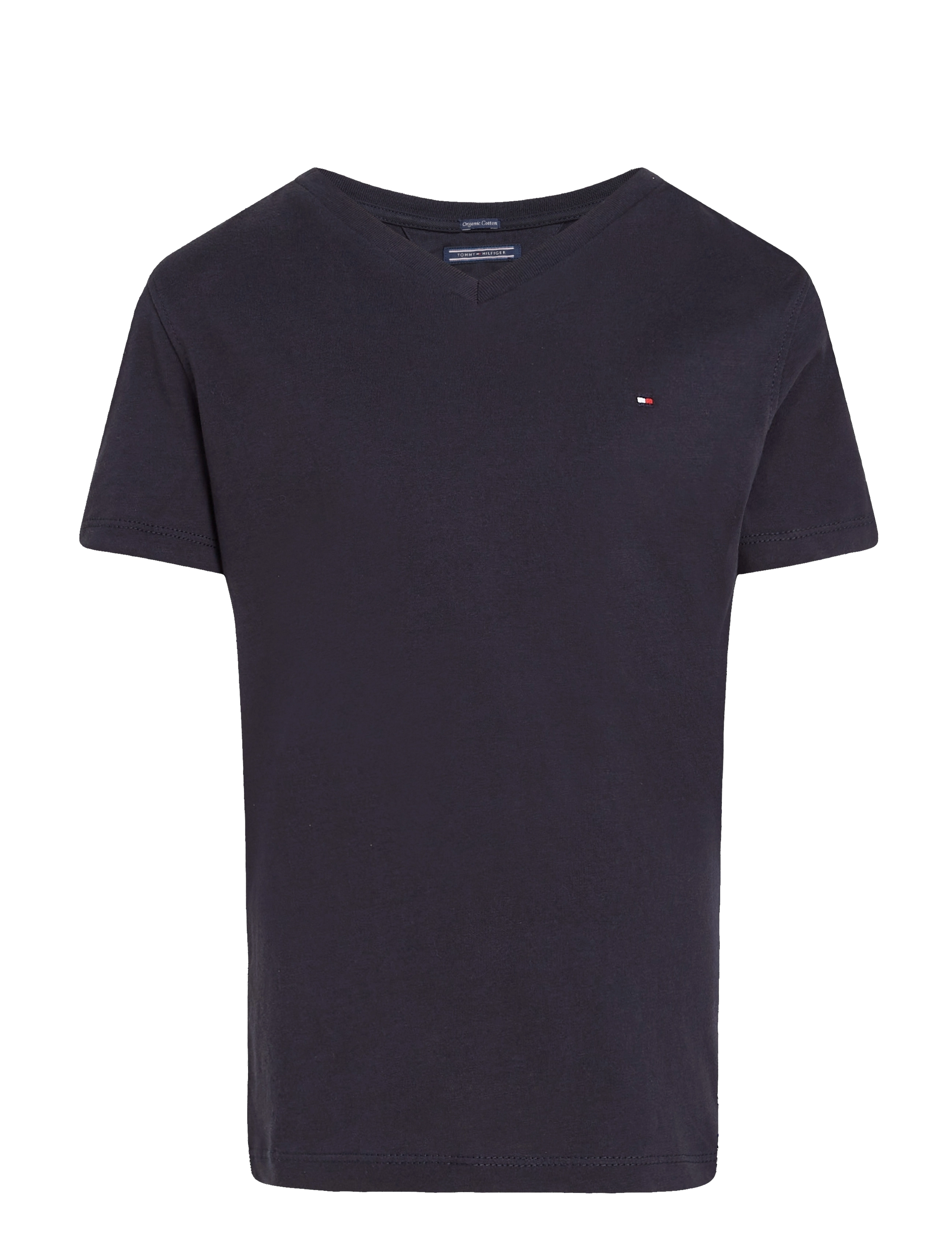 Tommy Hilfiger - BOYS BASIC VN KNIT S/S - sky captain - 1