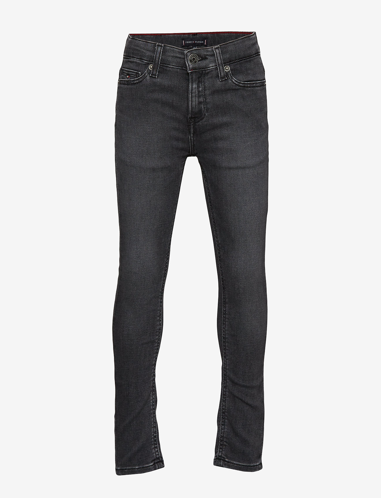Tommy Hilfiger - SIMON SKINNY SLBGST - sliga black grey stretch - 0