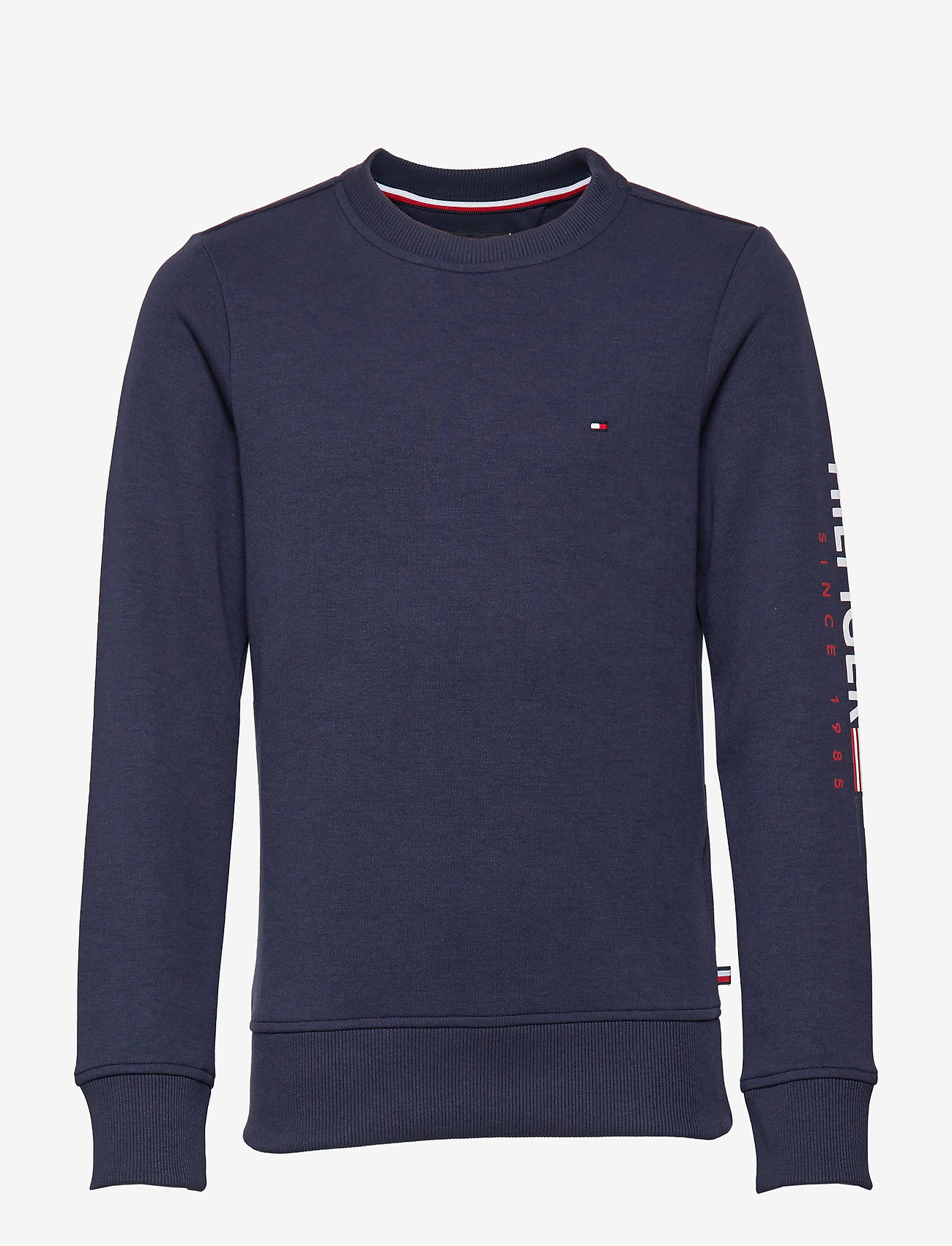 Tommy Hilfiger - FLAGS INTERLOCK CREW - black iris - 0