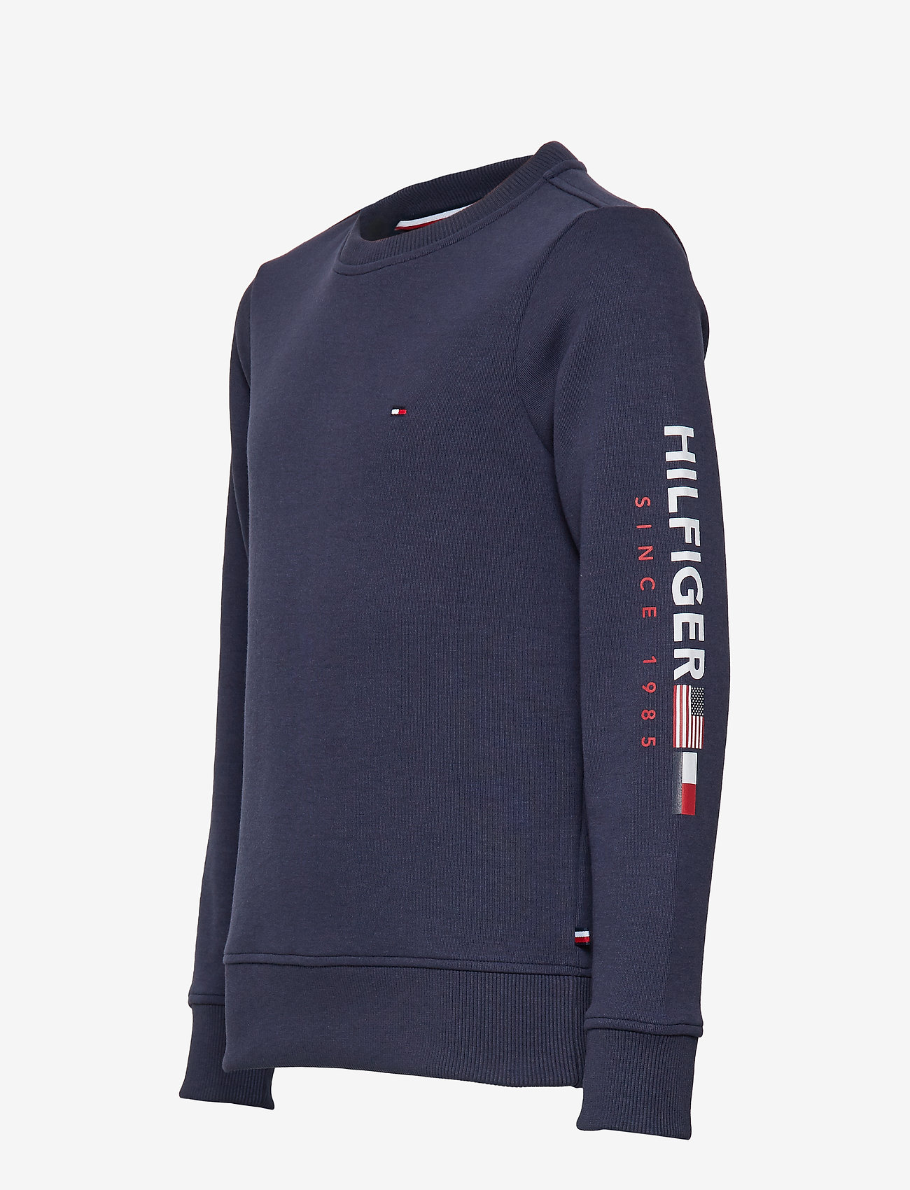 Tommy Hilfiger - FLAGS INTERLOCK CREW - black iris - 2