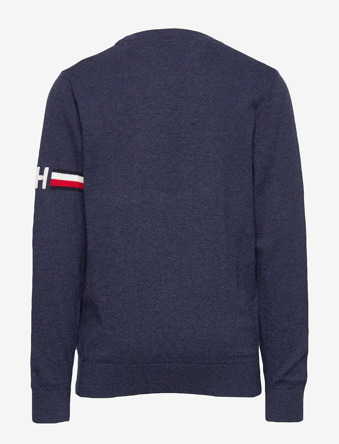 Tommy Hilfiger - ESSENTIAL CTTN/CASHM - black iris htr. - 1