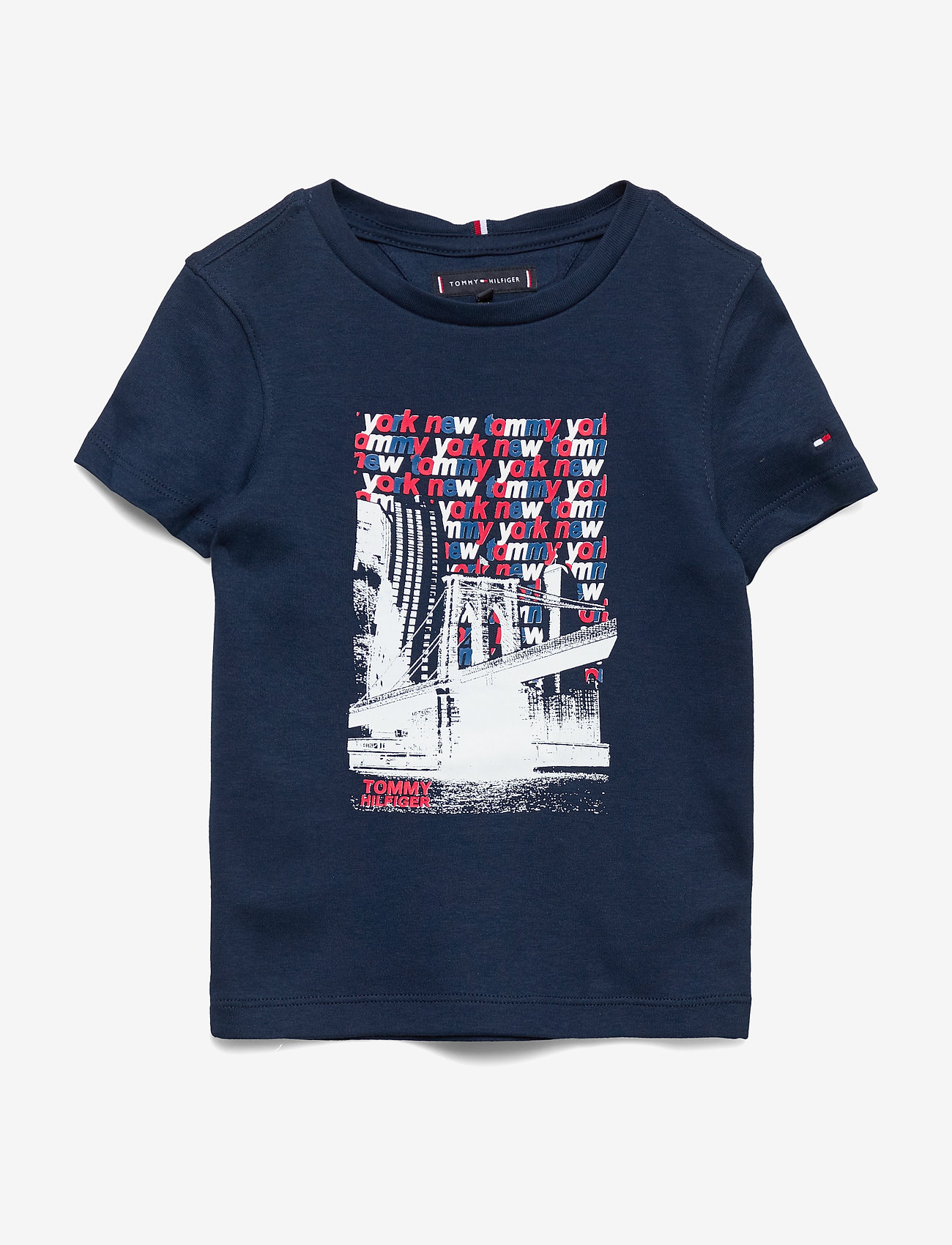 Tommy Hilfiger - LAYERED PHOTOPRINT S - black iris - 0