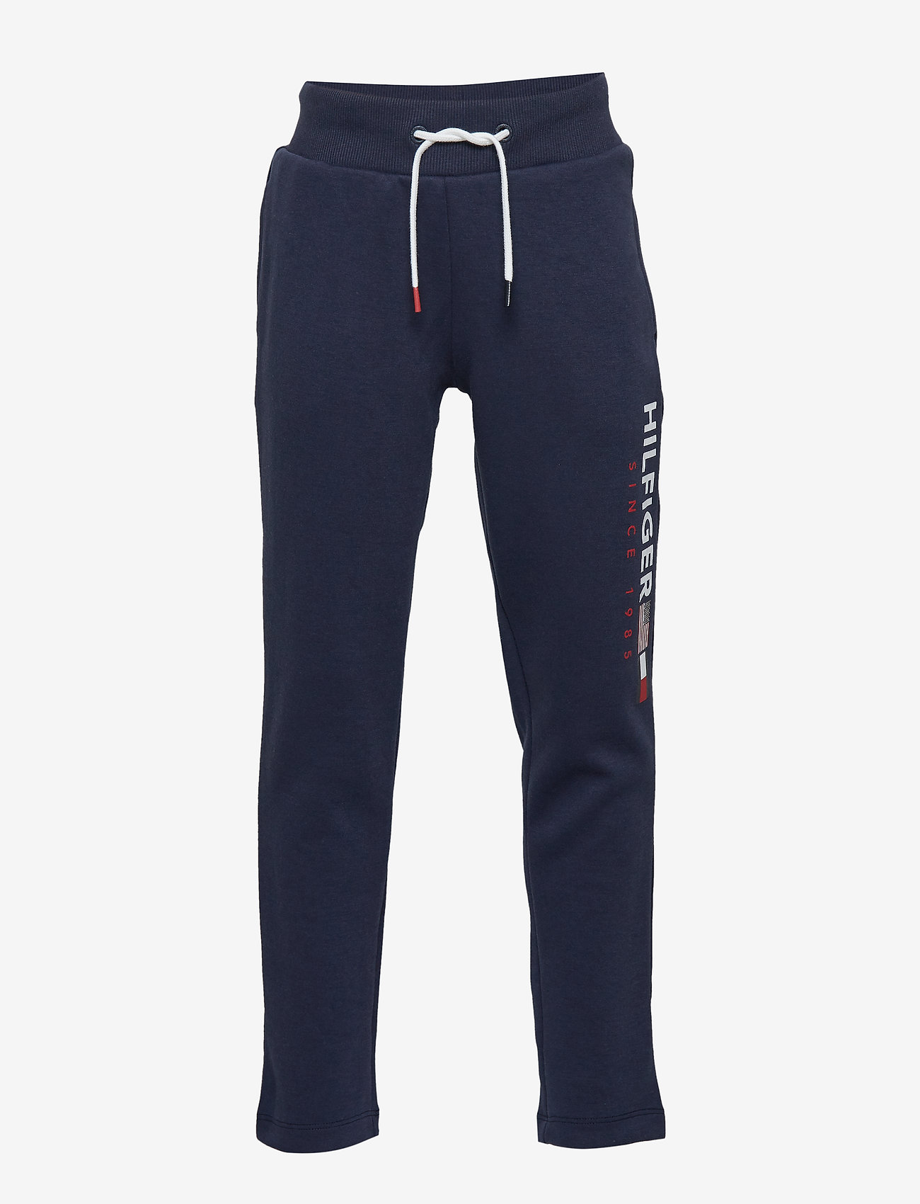 Tommy Hilfiger - FLAG INTERLOCK PANTS - black iris - 0