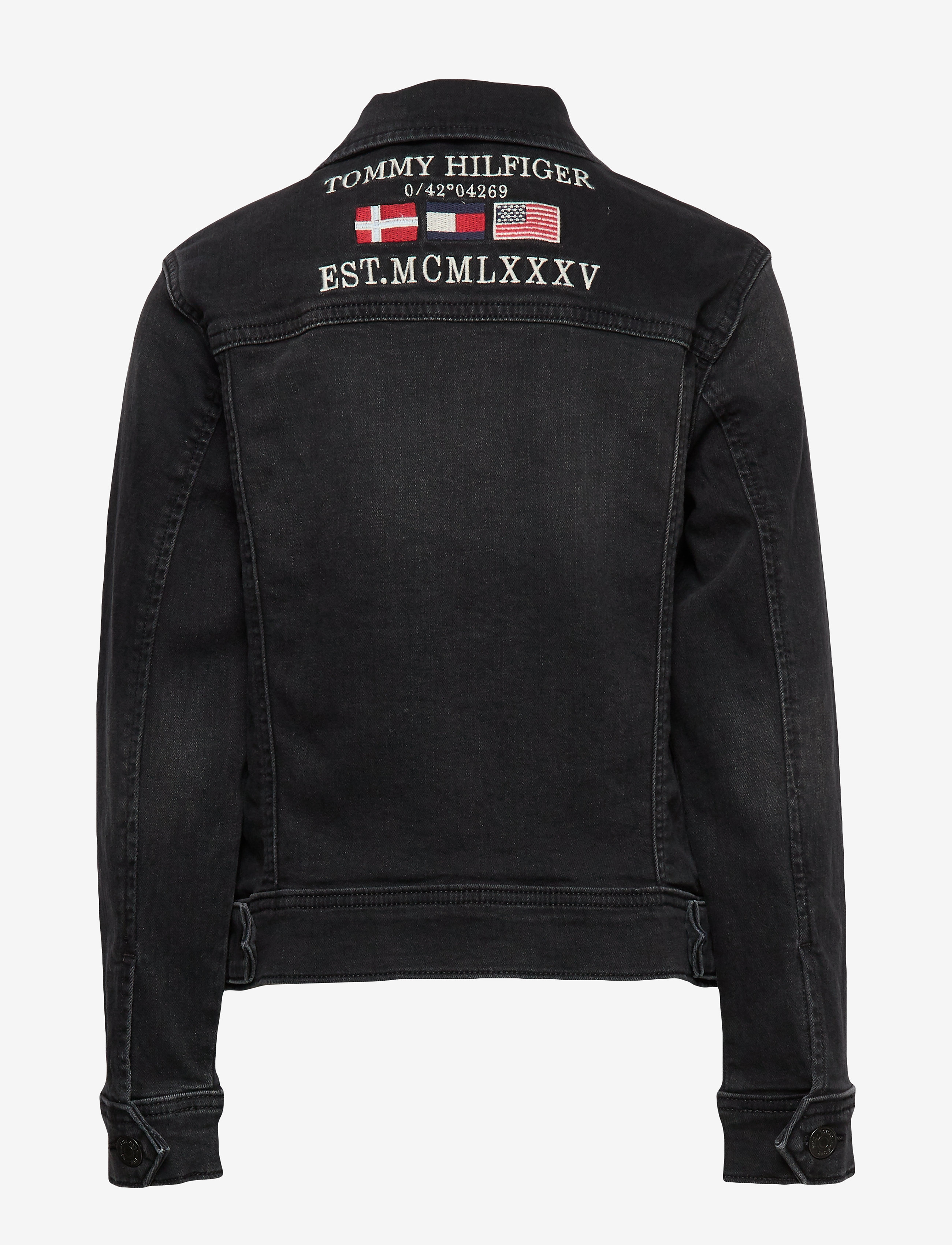 Tommy Hilfiger - TRUCKER BOYS DUSBST - dusk black stretch - 1