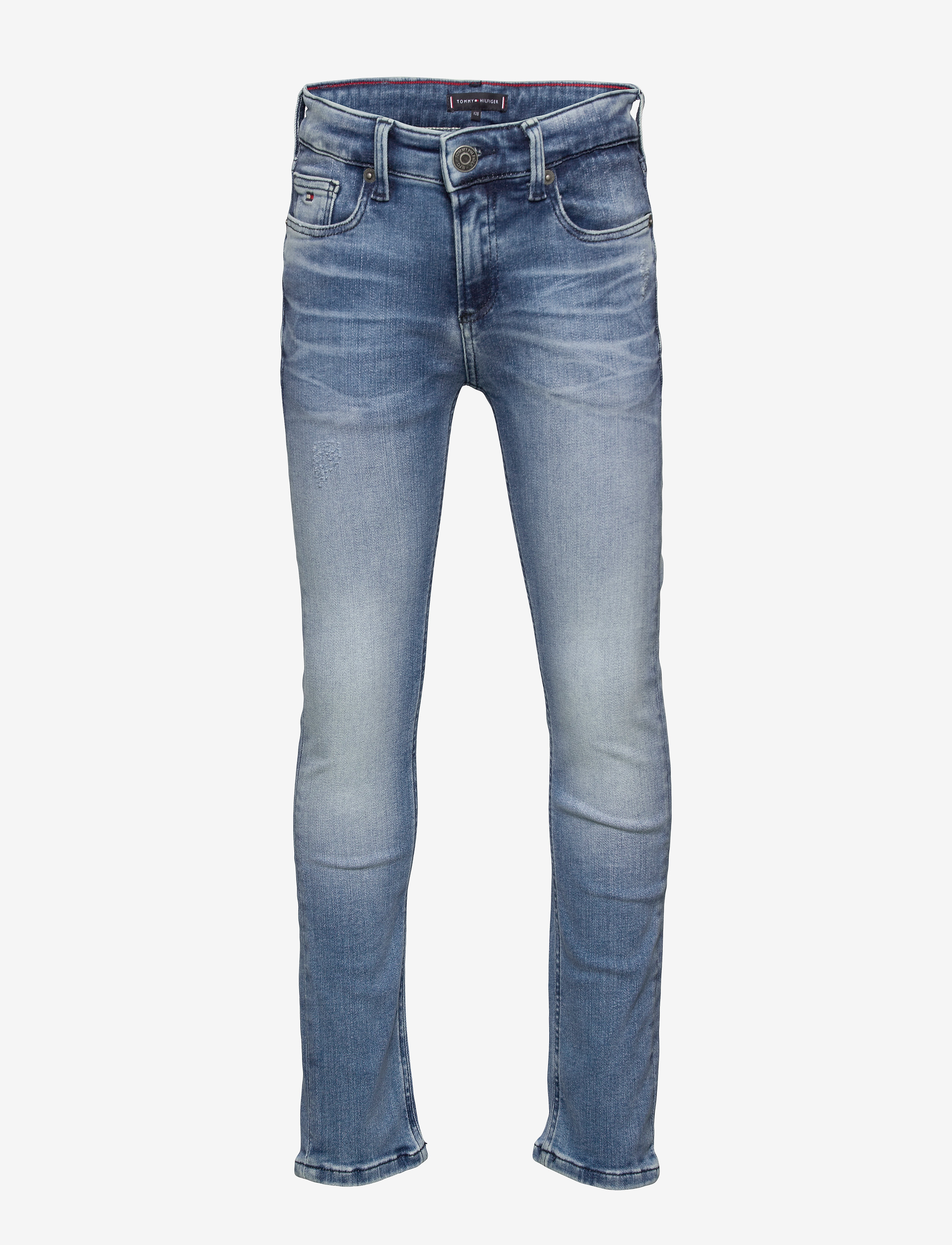 Tommy Hilfiger - SCANTON SLIM RABDST - rapt blue destructed  stretch - 0