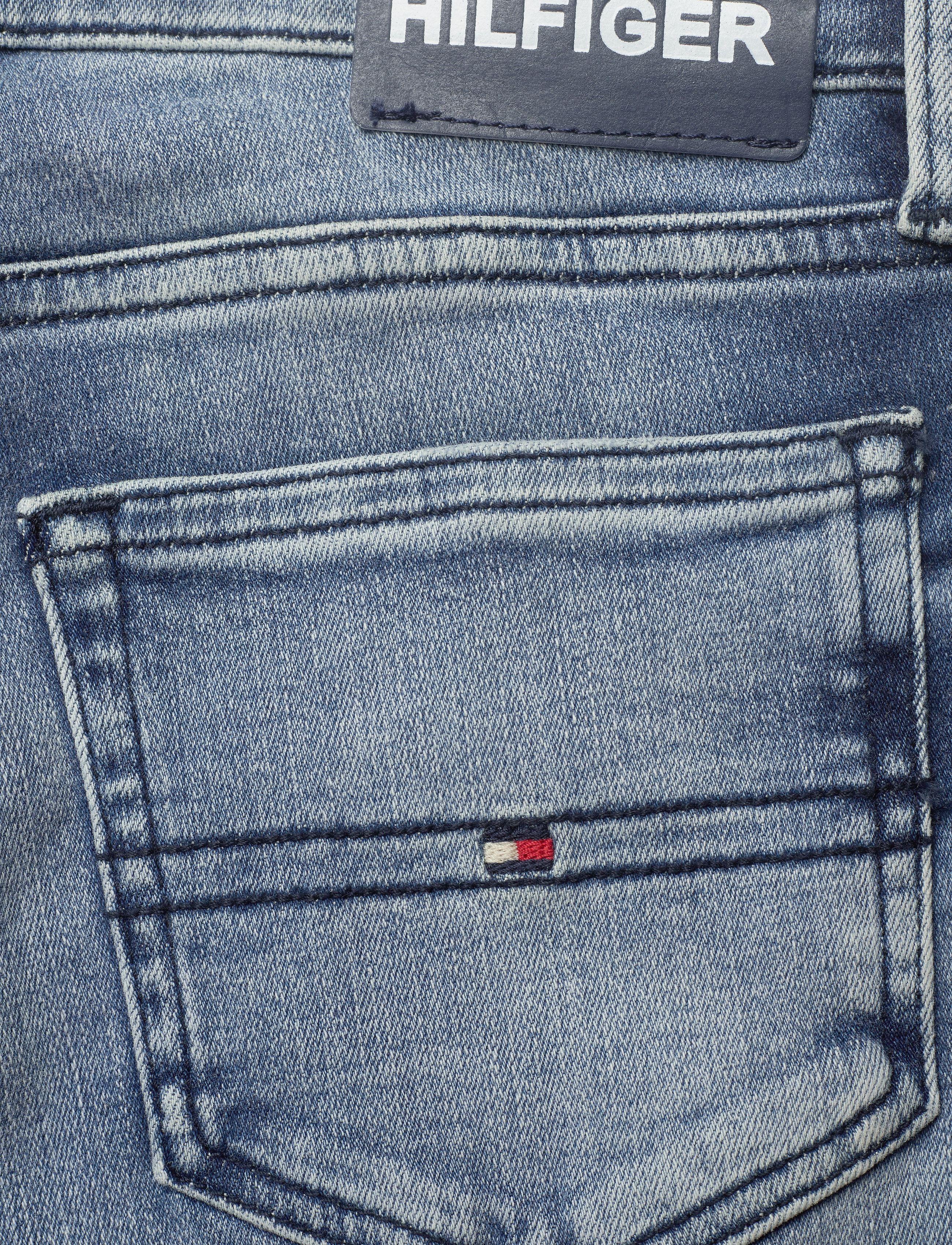 Tommy Hilfiger - SCANTON SLIM RABDST - rapt blue destructed  stretch - 4