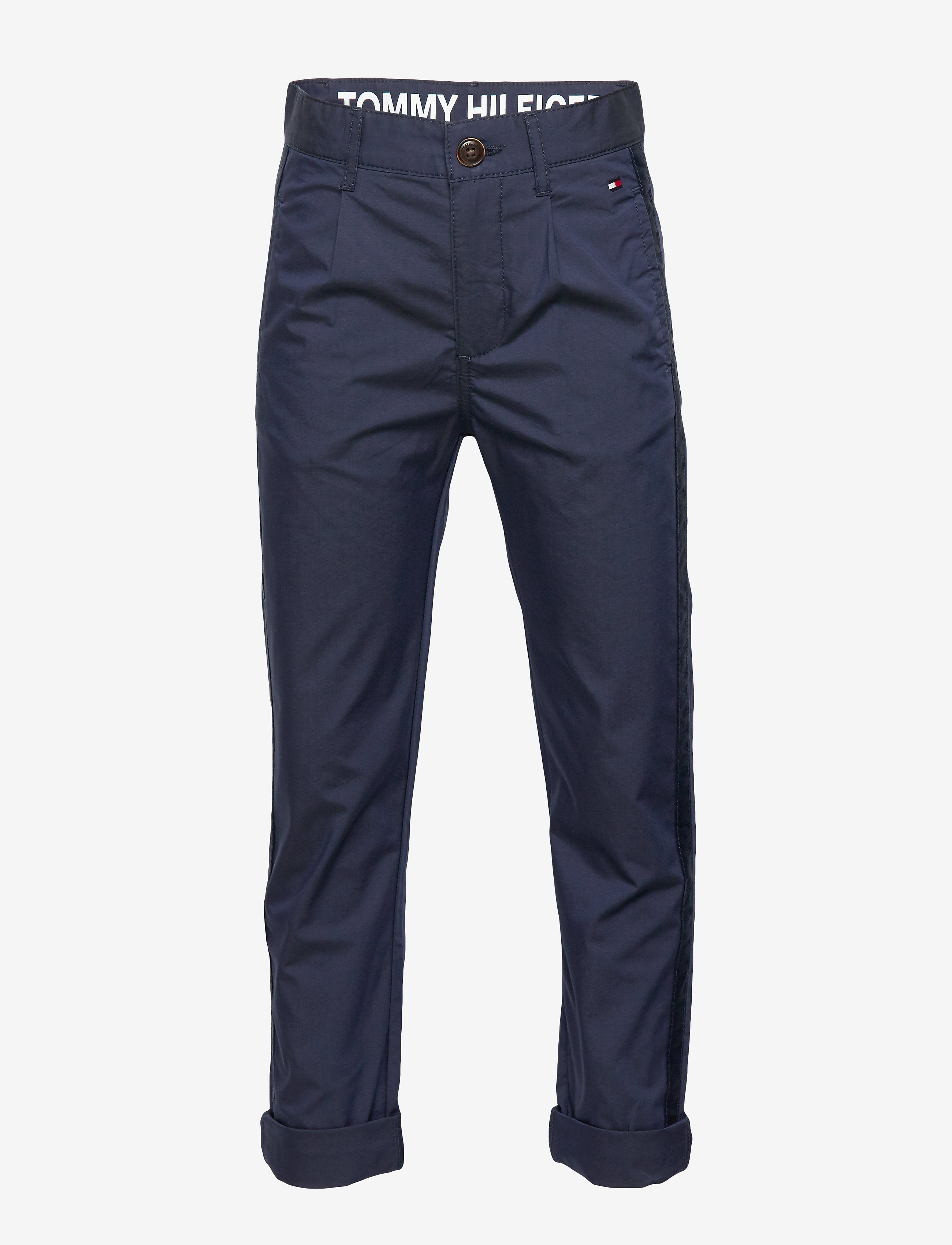 Tommy Hilfiger - PLEATED TAPE CHINO - twilight navy 654-860 - 0