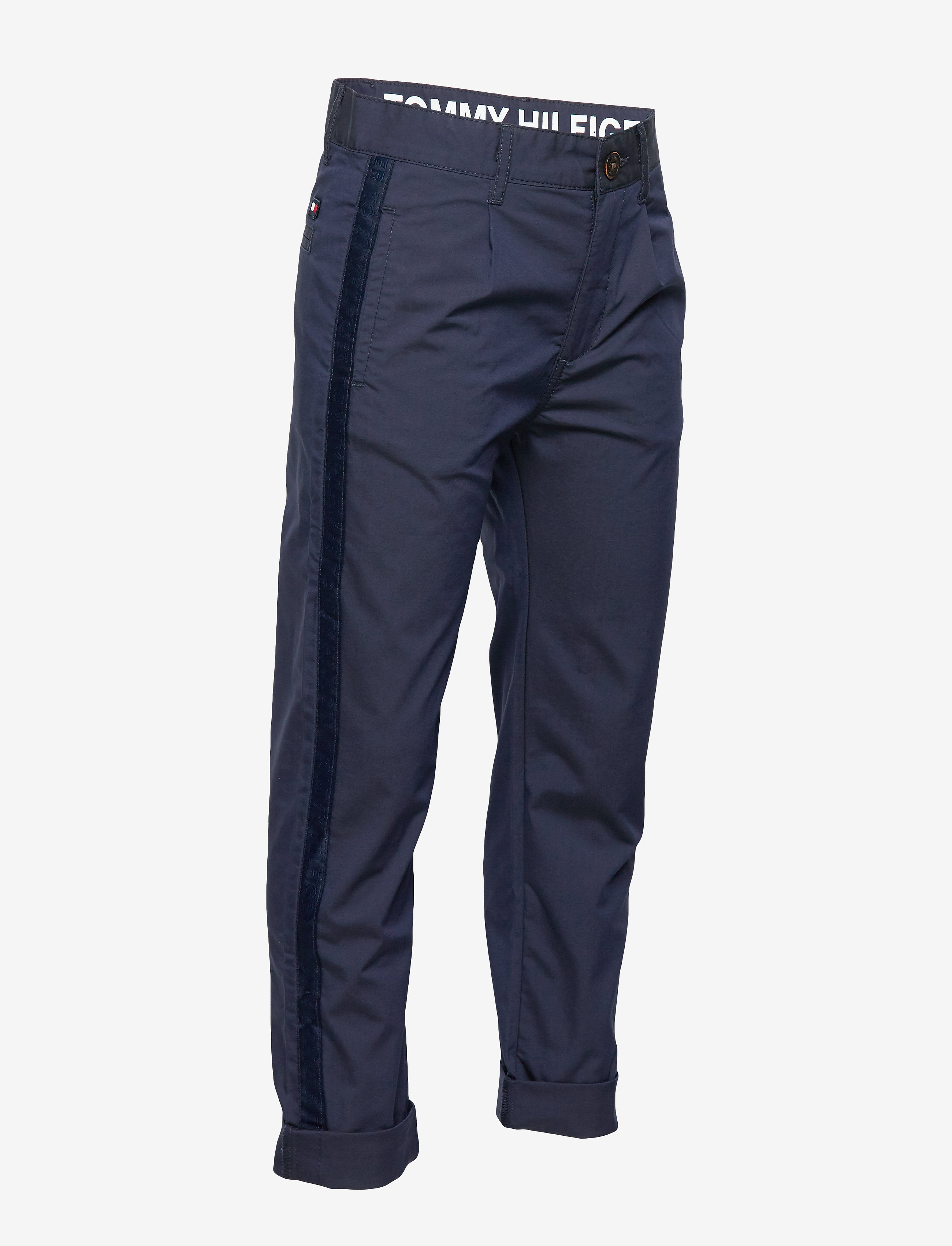 Tommy Hilfiger - PLEATED TAPE CHINO - twilight navy 654-860 - 3