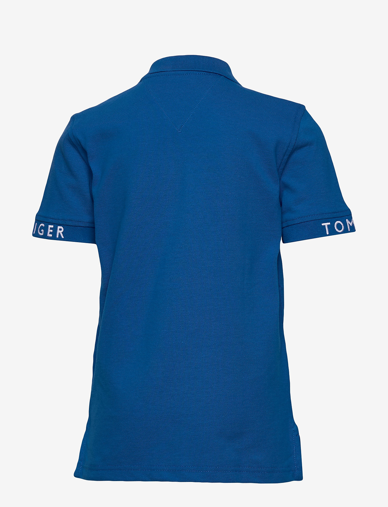 Tommy Hilfiger - SLEEVE TEXT POLO S/S - lapis lazuli 431-880 - 1
