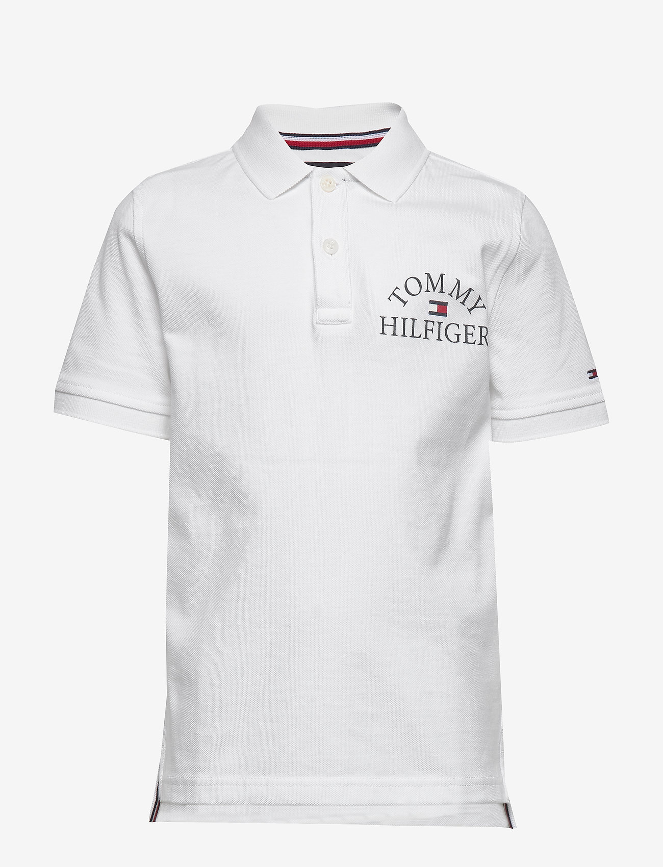 Tommy Hilfiger - ESSENTIAL LOGO CHEST POLO S/S - white 658-170 - 0