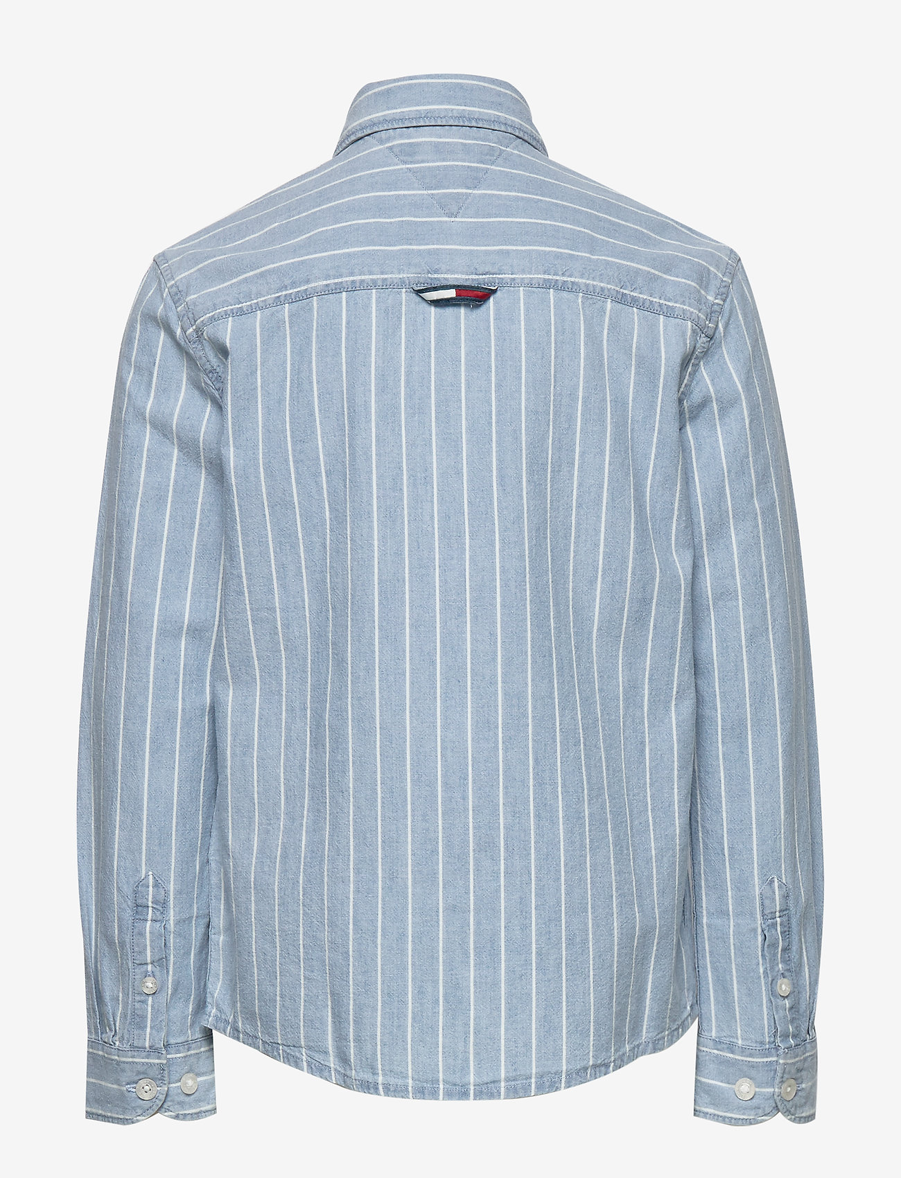 Tommy Hilfiger - DENIM STRIPE SHIRT L - denim light 01 - 1