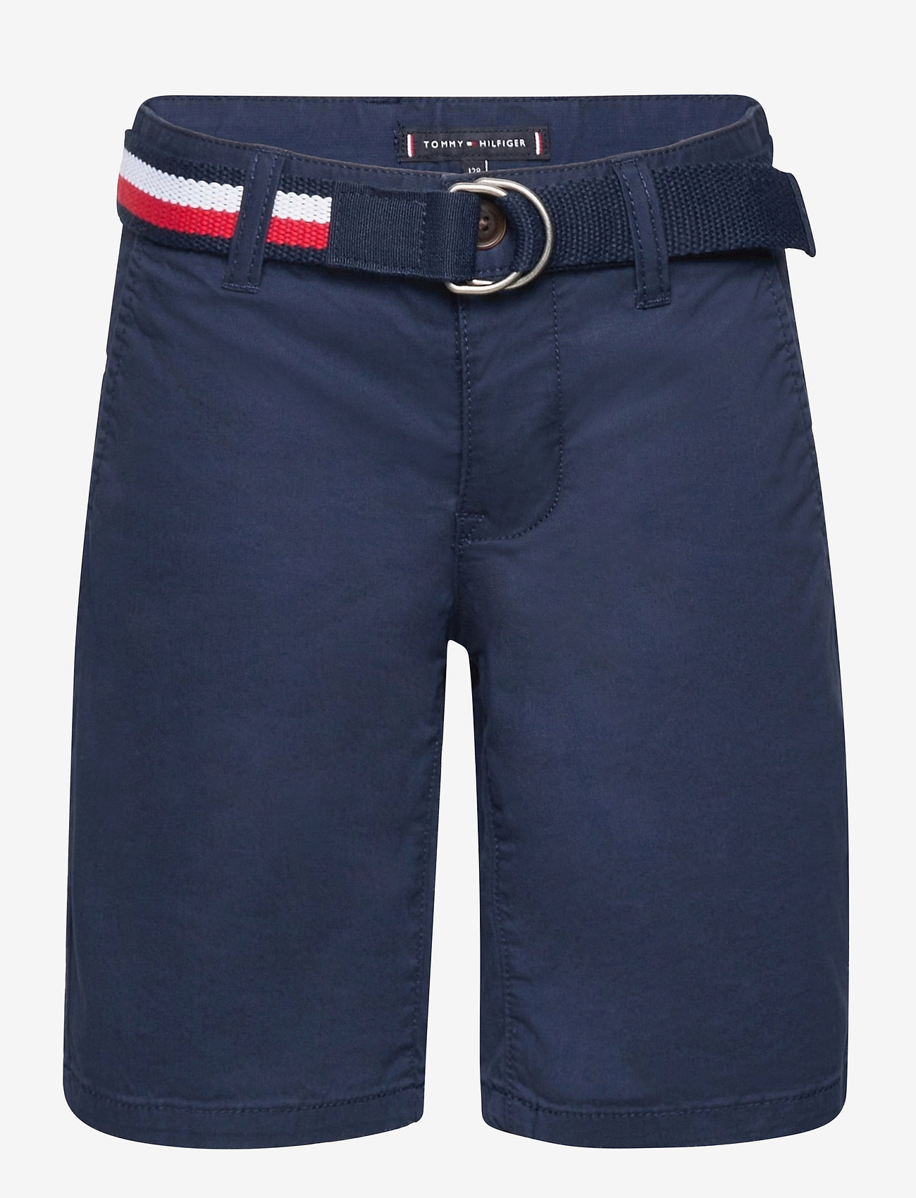 Tommy Hilfiger - ESSENTIAL BELTED CHINO SHORTS - twilight navy - 0